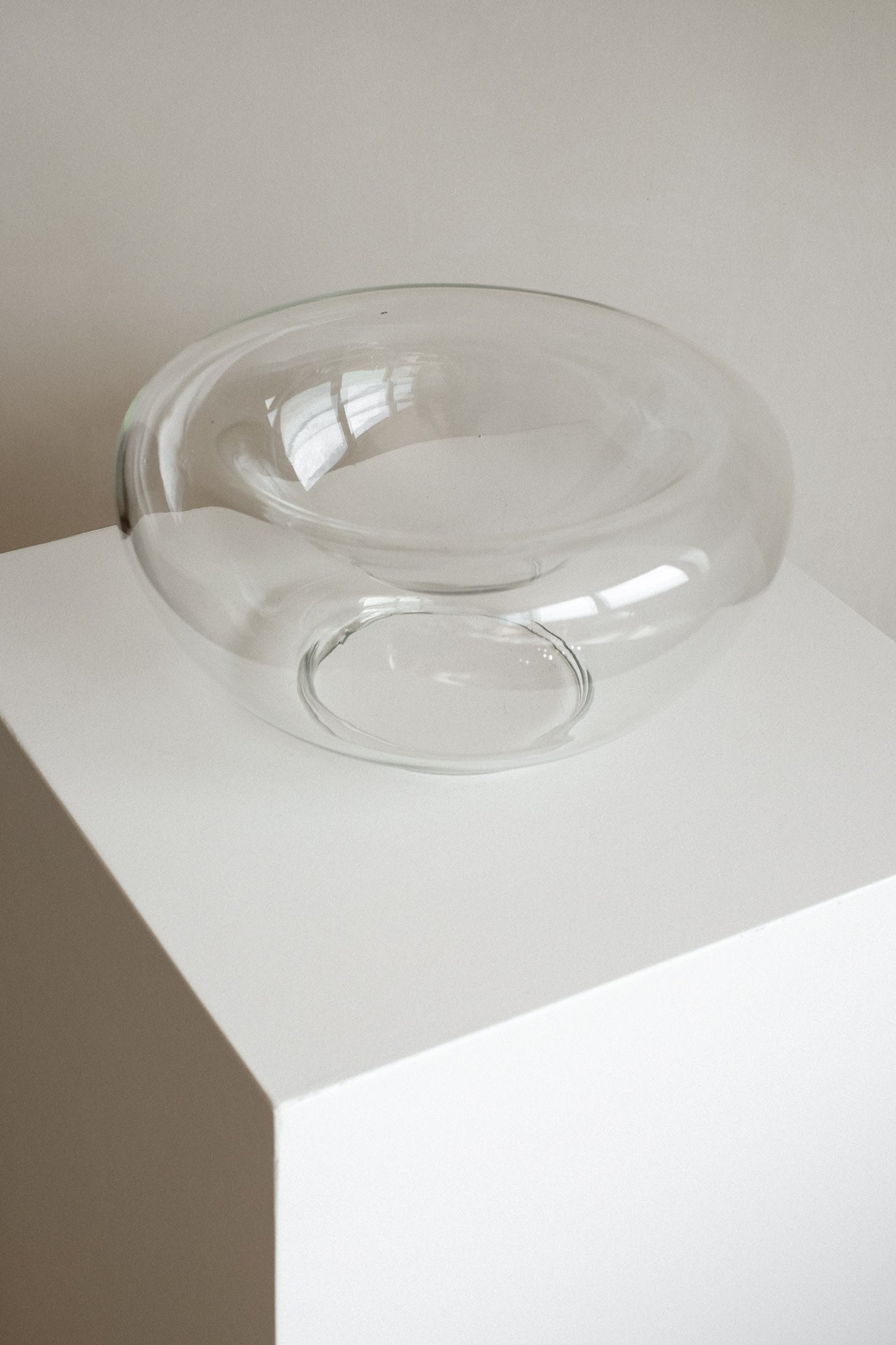 Double-Walled Glass Bowl — lifestyle setting