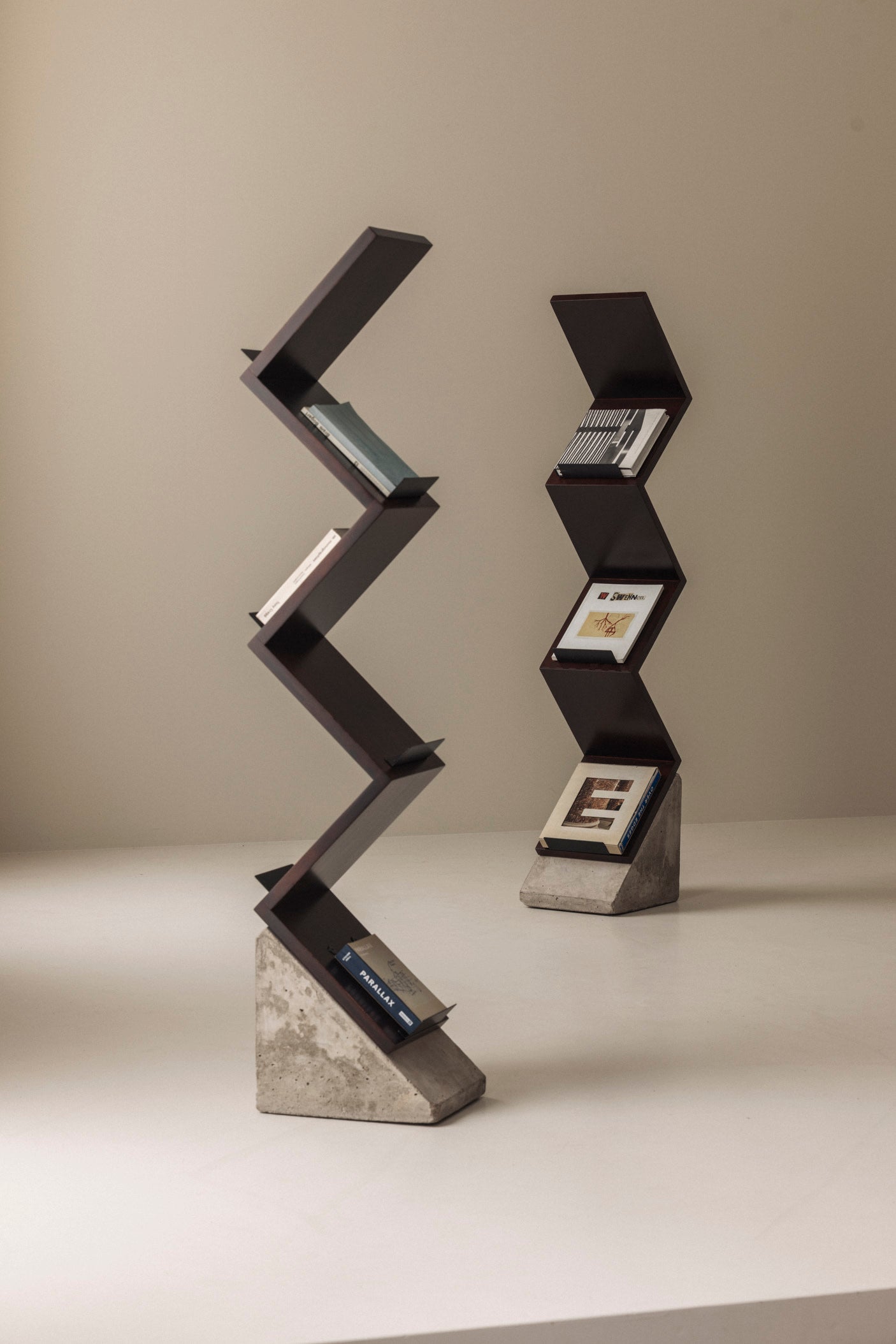 Magazine ‘Zink’ shelf by Jonas Bohlin for Källemo, Sweden 1984 — view 9