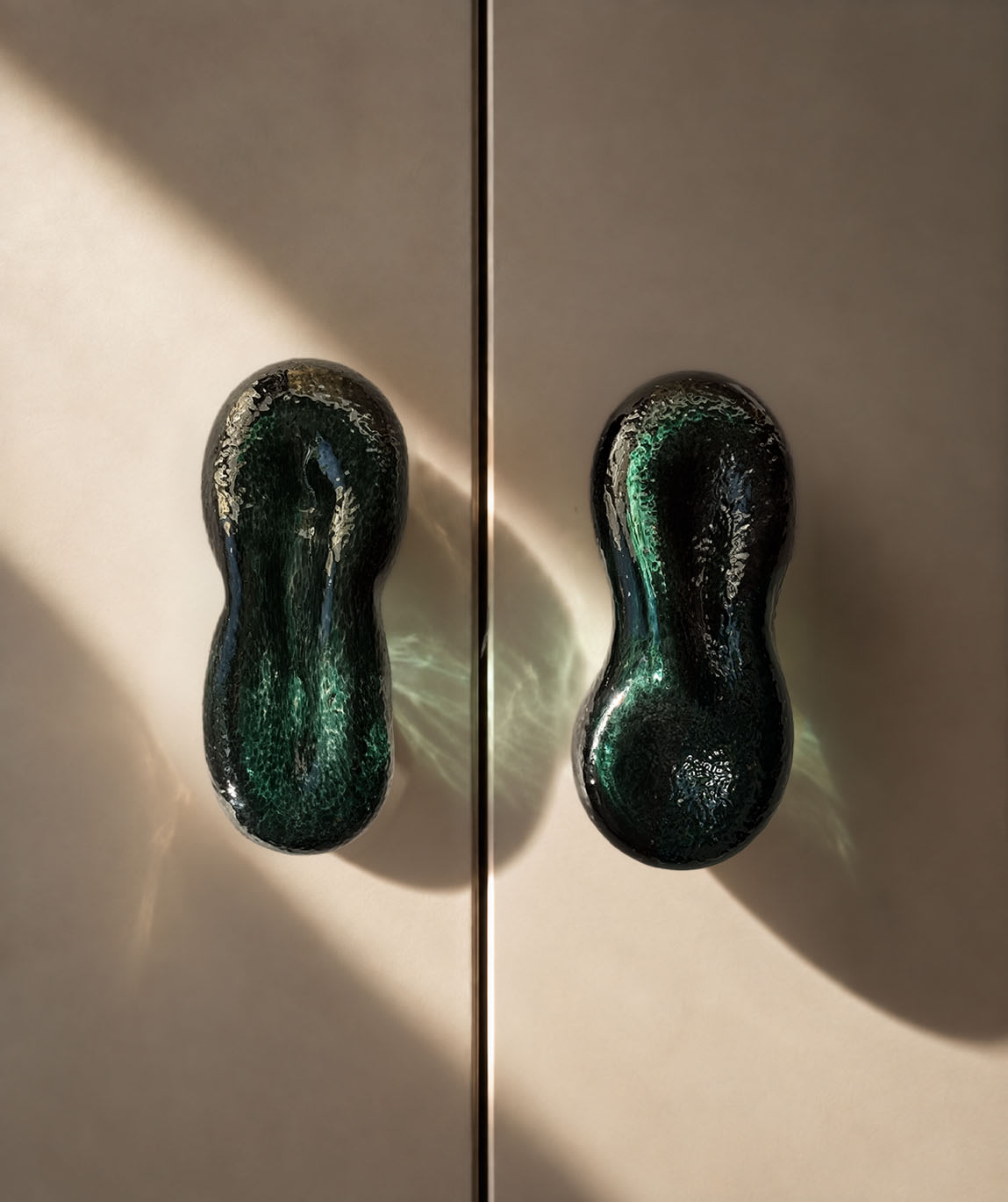 Knobs Collection Sculptures in Glass — close-up