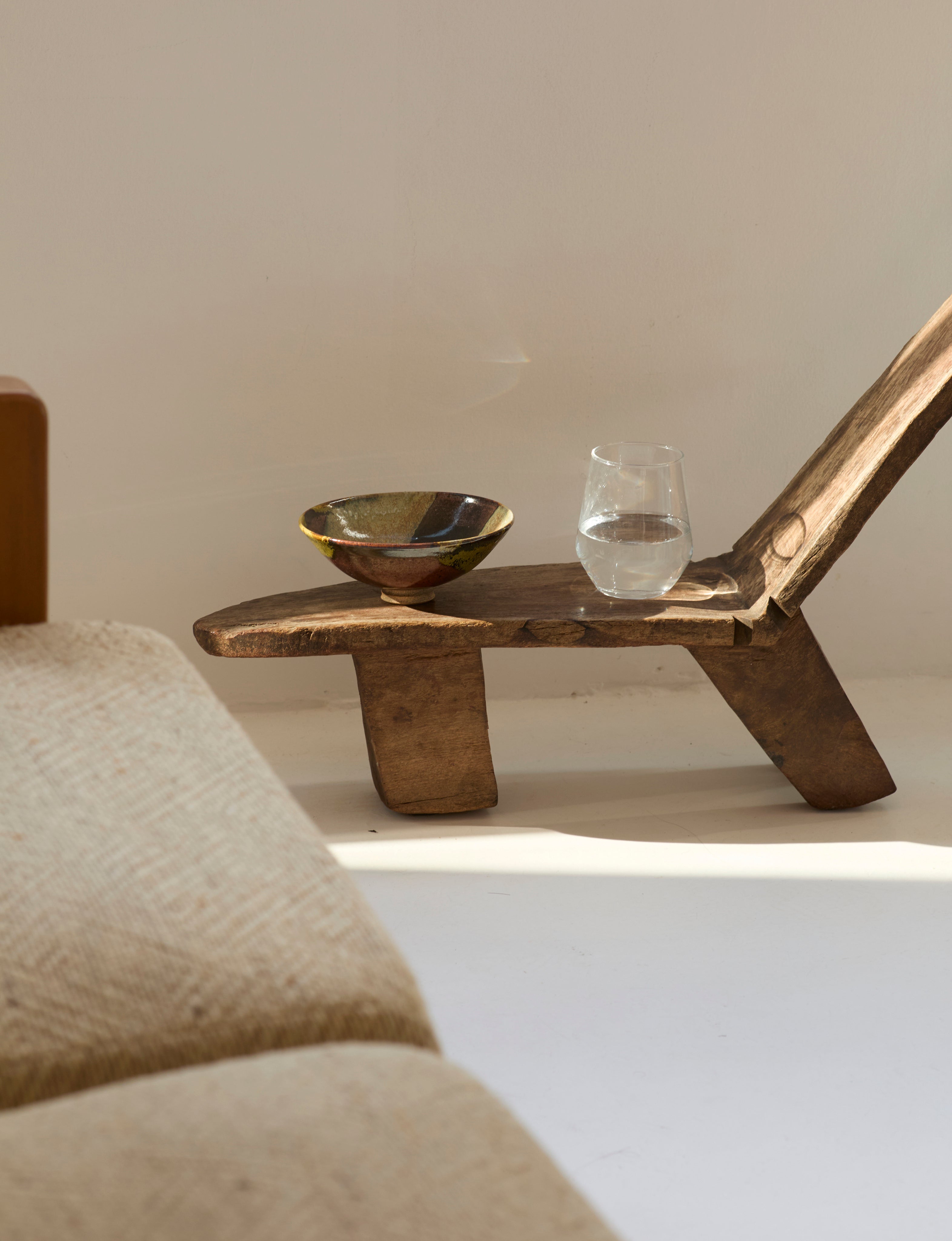 West African Monoxyle Lobi Chair by DIG IN JAPAN