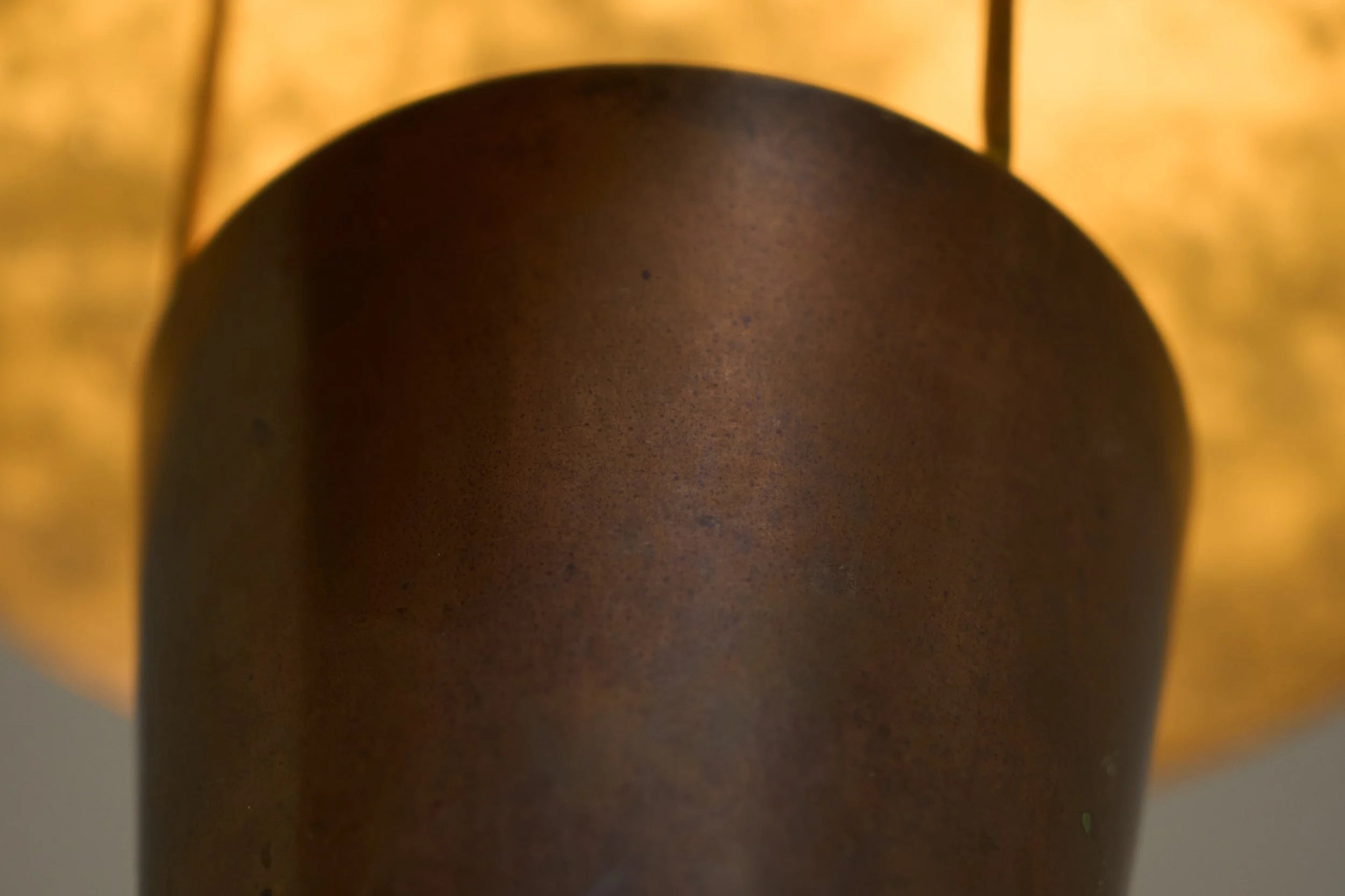 Unique Floor Lamp in Patinated Copper 1960s — view 9