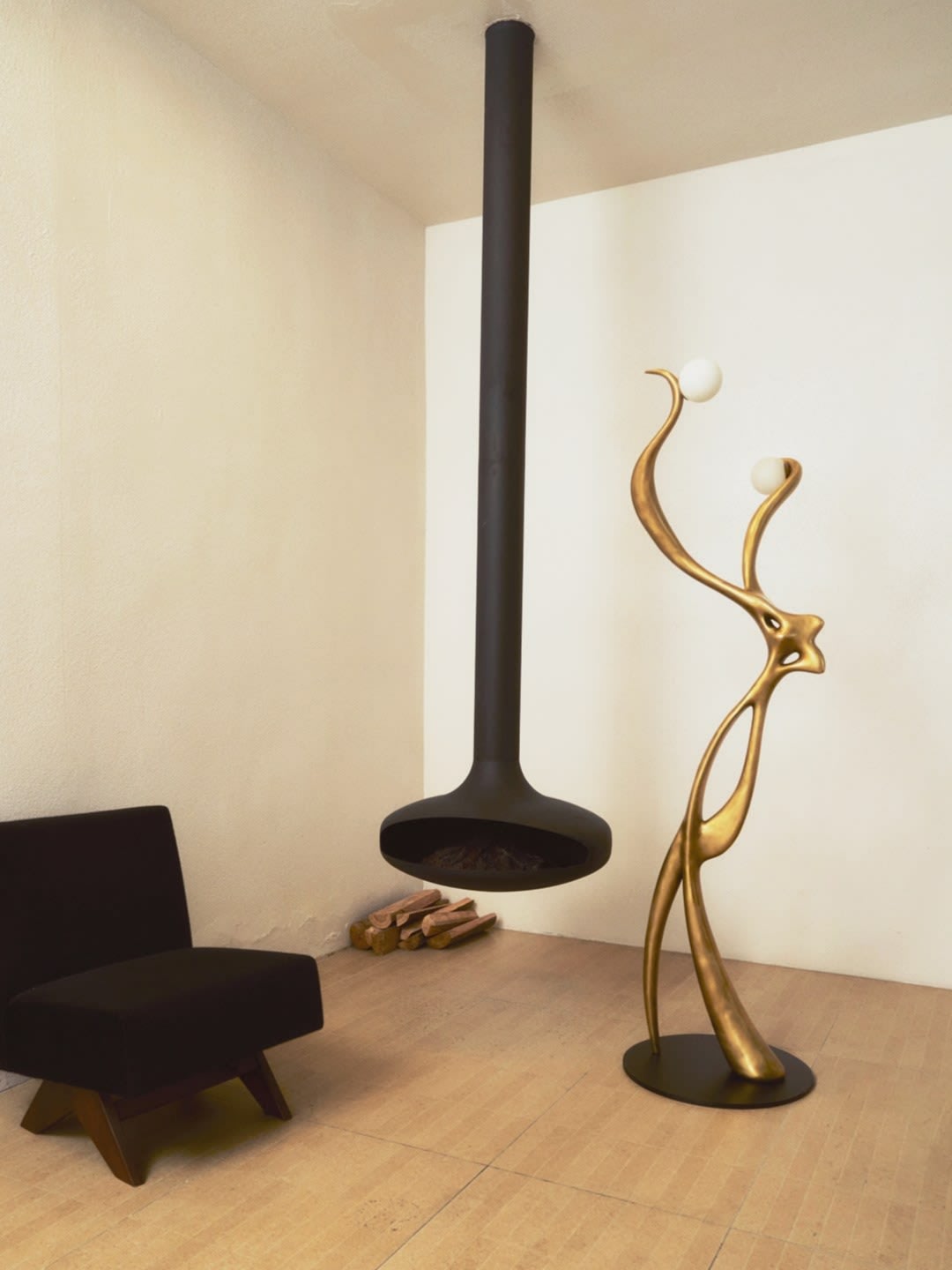 Sculptural Floor Lamp - Collection X Elfe — lifestyle setting
