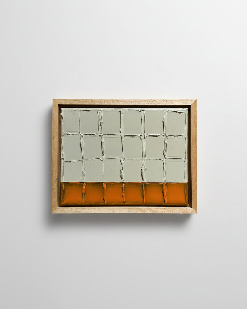 'Horizon Orange' Painting by Roi Elmaliah | The Oblist