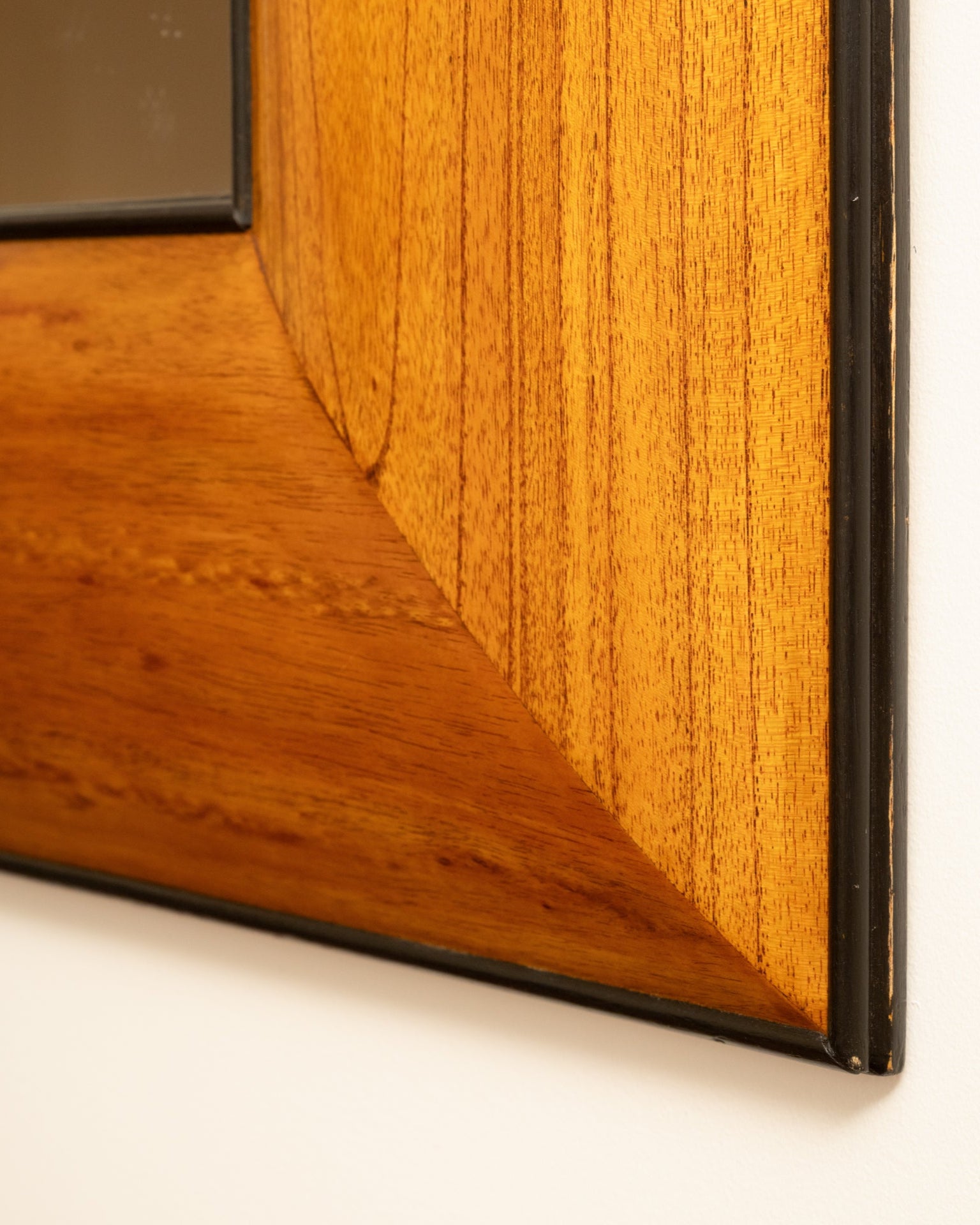 Wooden Italian Mirror - Italy 1950s
