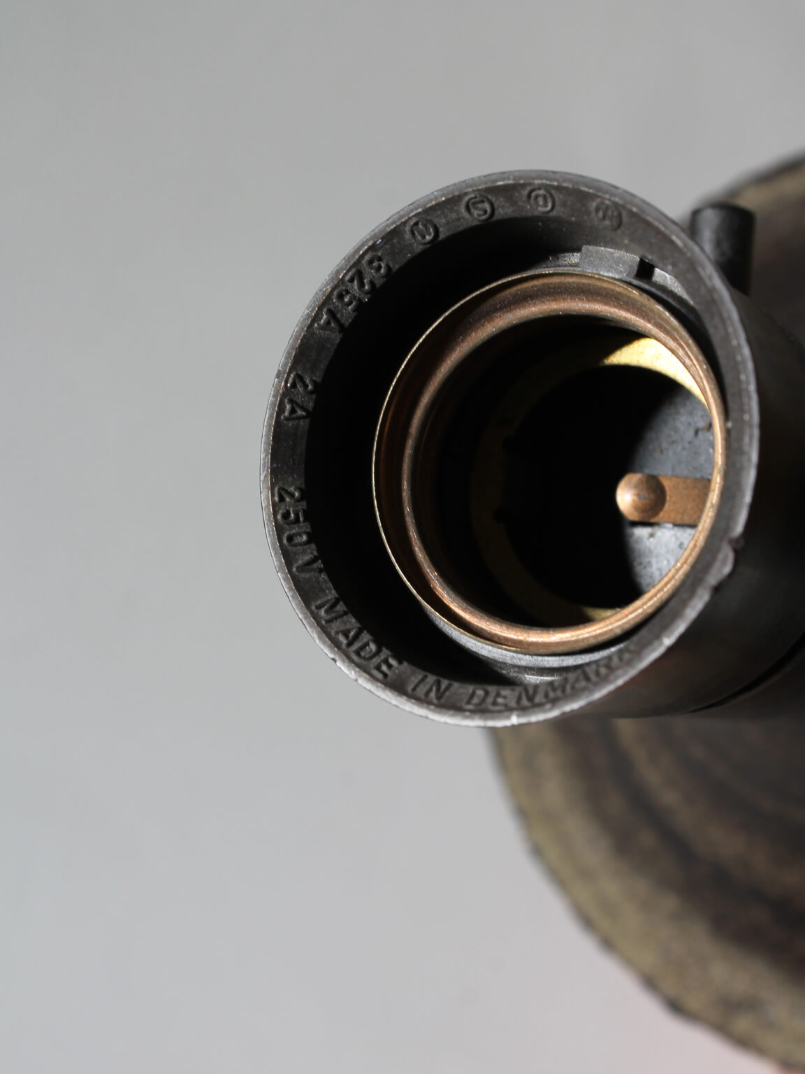 Textured Ceramic Table Lamp By Ole Bjørn Krüger, 1960s, Denmark — alternate view