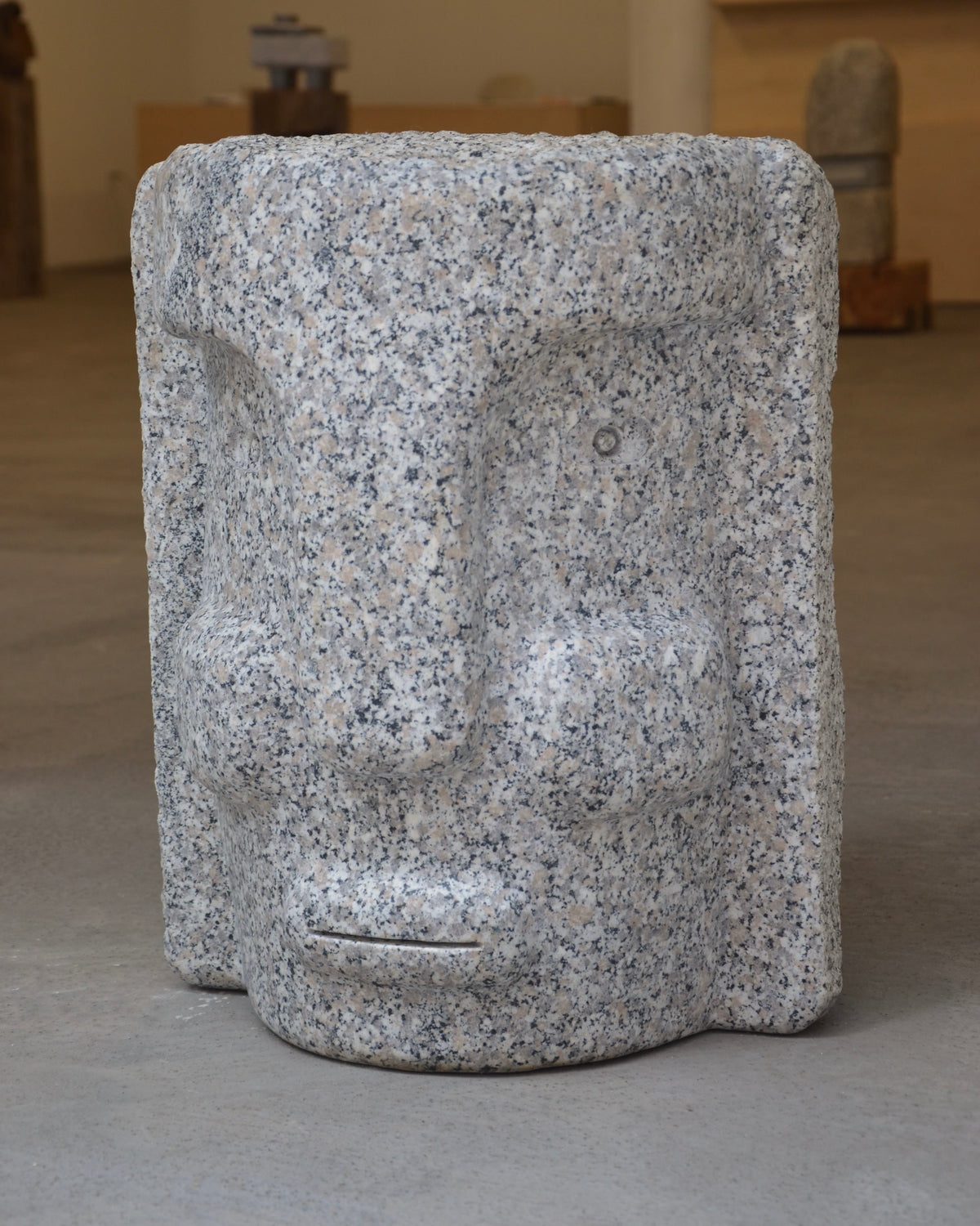 'Head Stool' by Matt Byrd — side angle