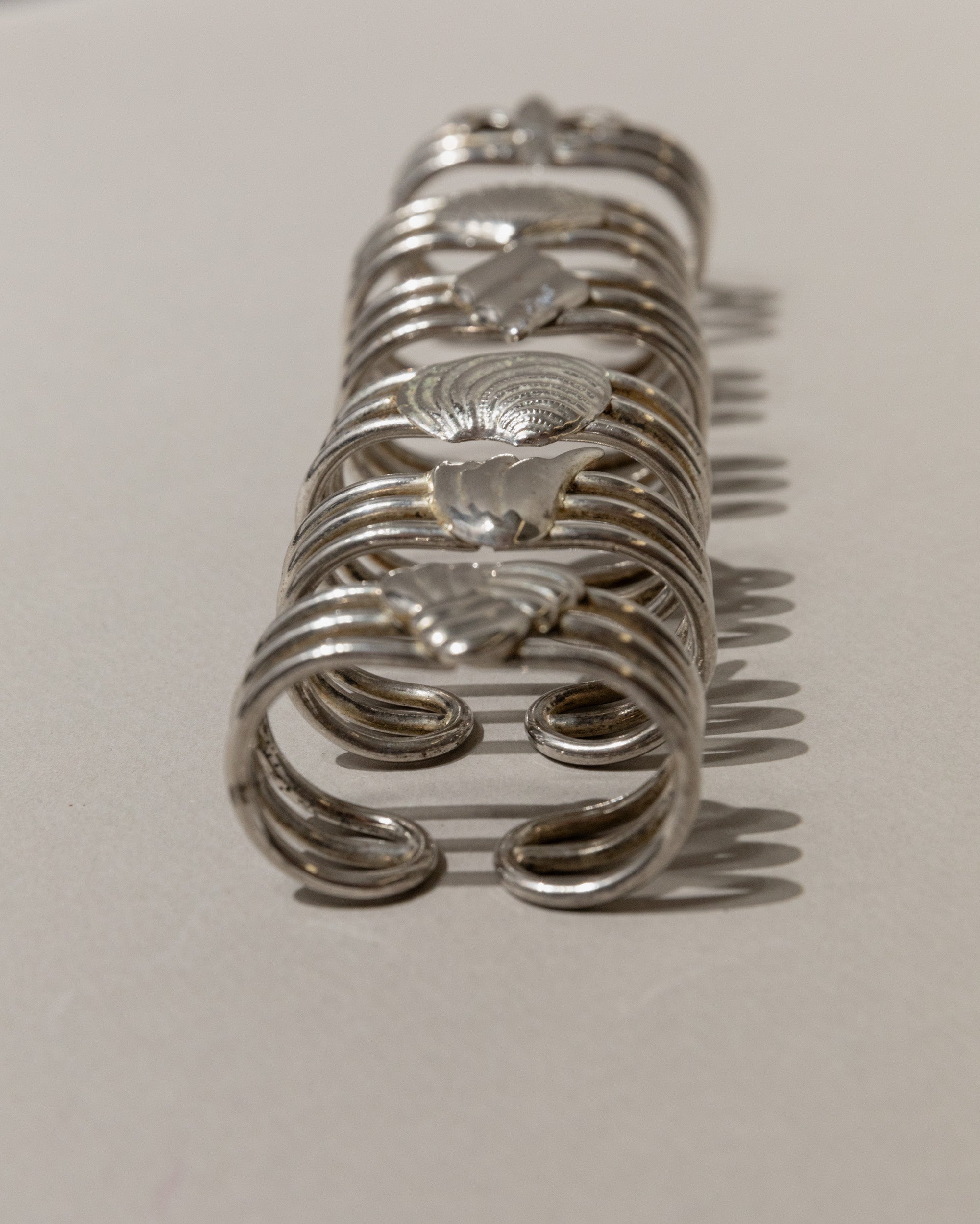 Set of 6 Vintage Napkin Rings