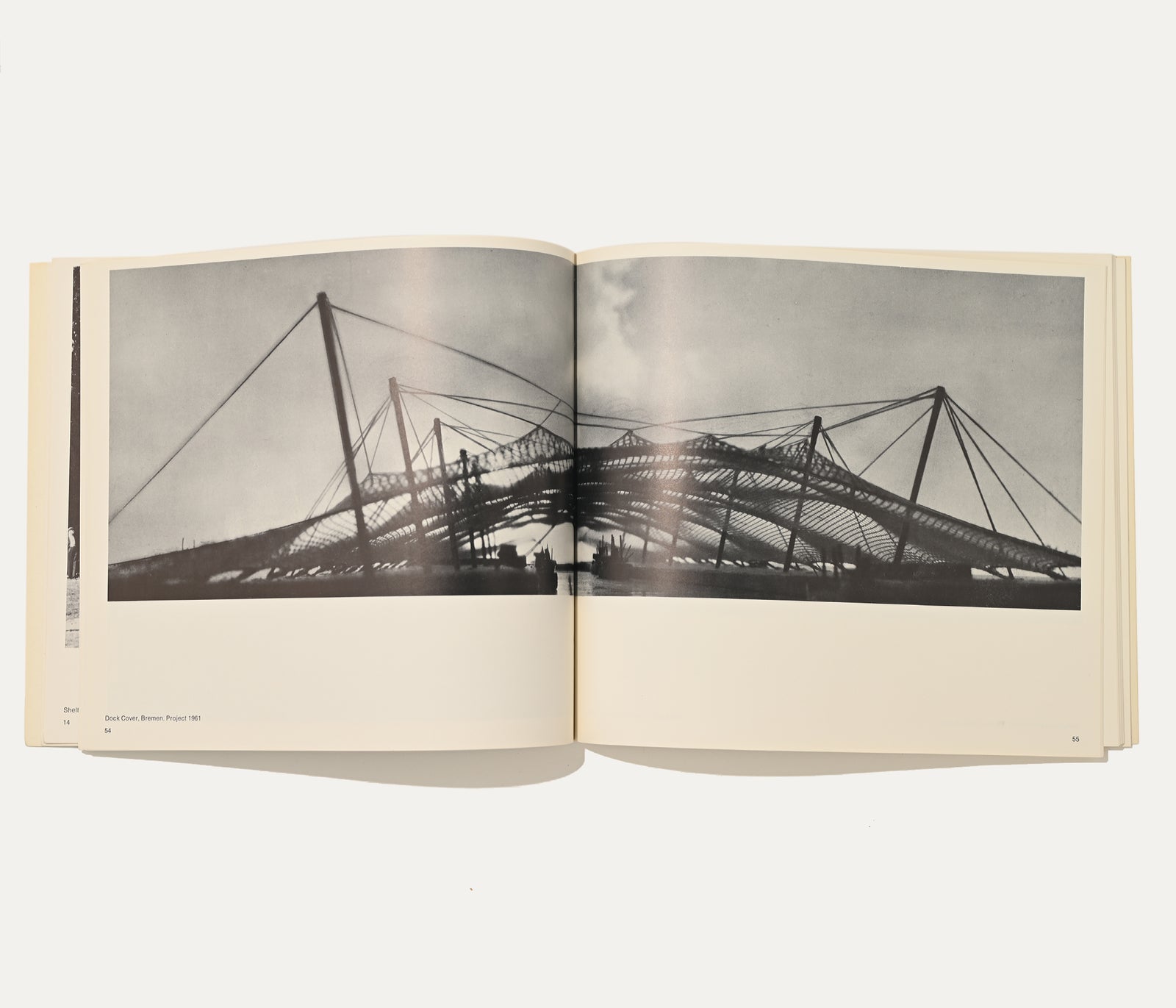 The Work of Frei Otto, MOMA, 1972 Architecture and Interiors Book — close-up
