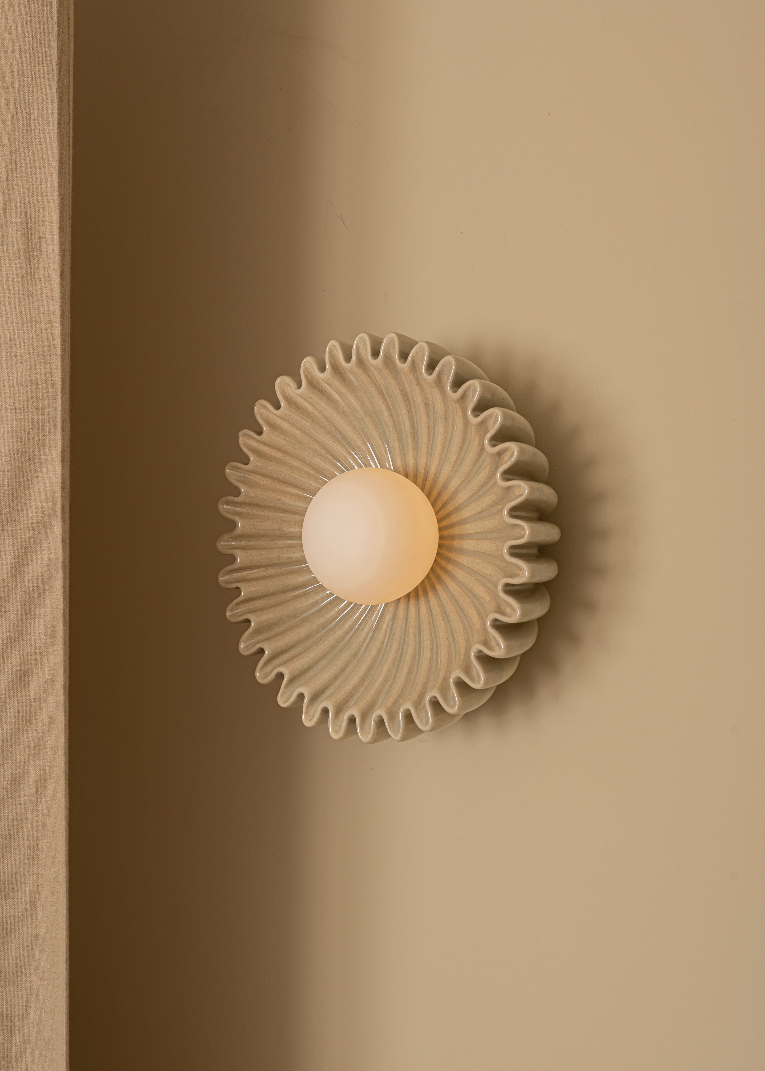 'Ostro' Sea Ceramic Wall Light by Simone & Marcel | The Oblist