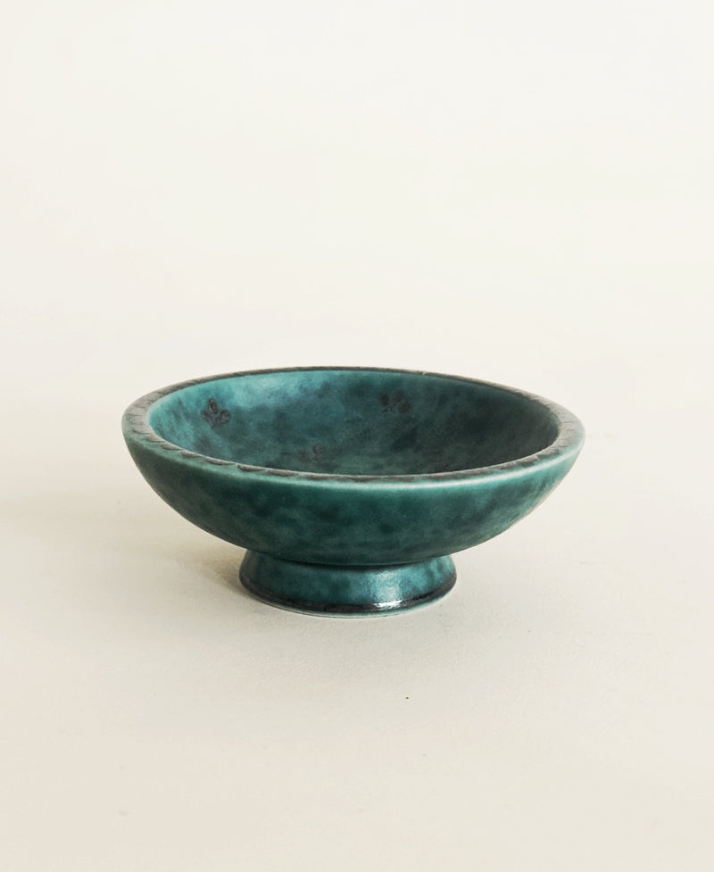 Gustavsberg Argenta Footed Bowl by Wilhelm Kåge by Aesthete Label | The Oblist