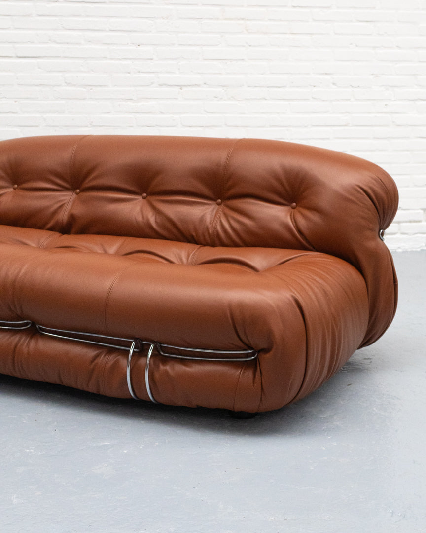 Cassina Soriana Two-seater Sofa by Afra & Tobia Scarpa