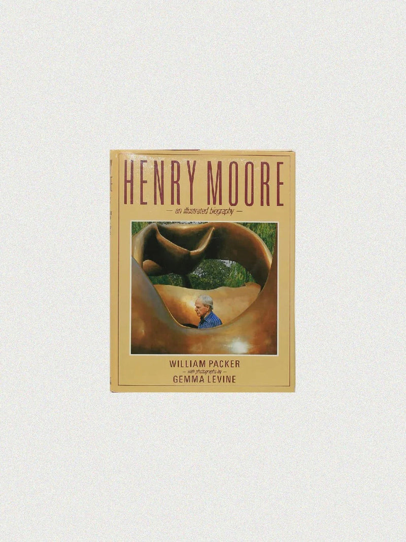 Henry Moore, An Illustrated Biography by Boga Avante Shop | The Oblist — hardcover, colorful cover
