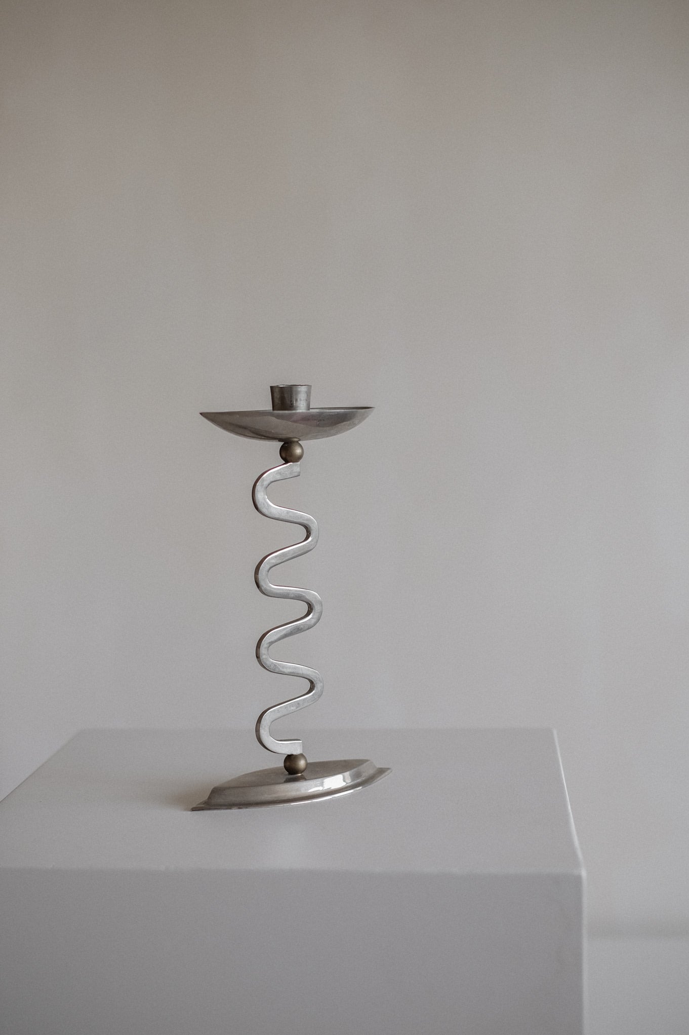 Curvy Candle Holder  by septembre studios | The Oblist