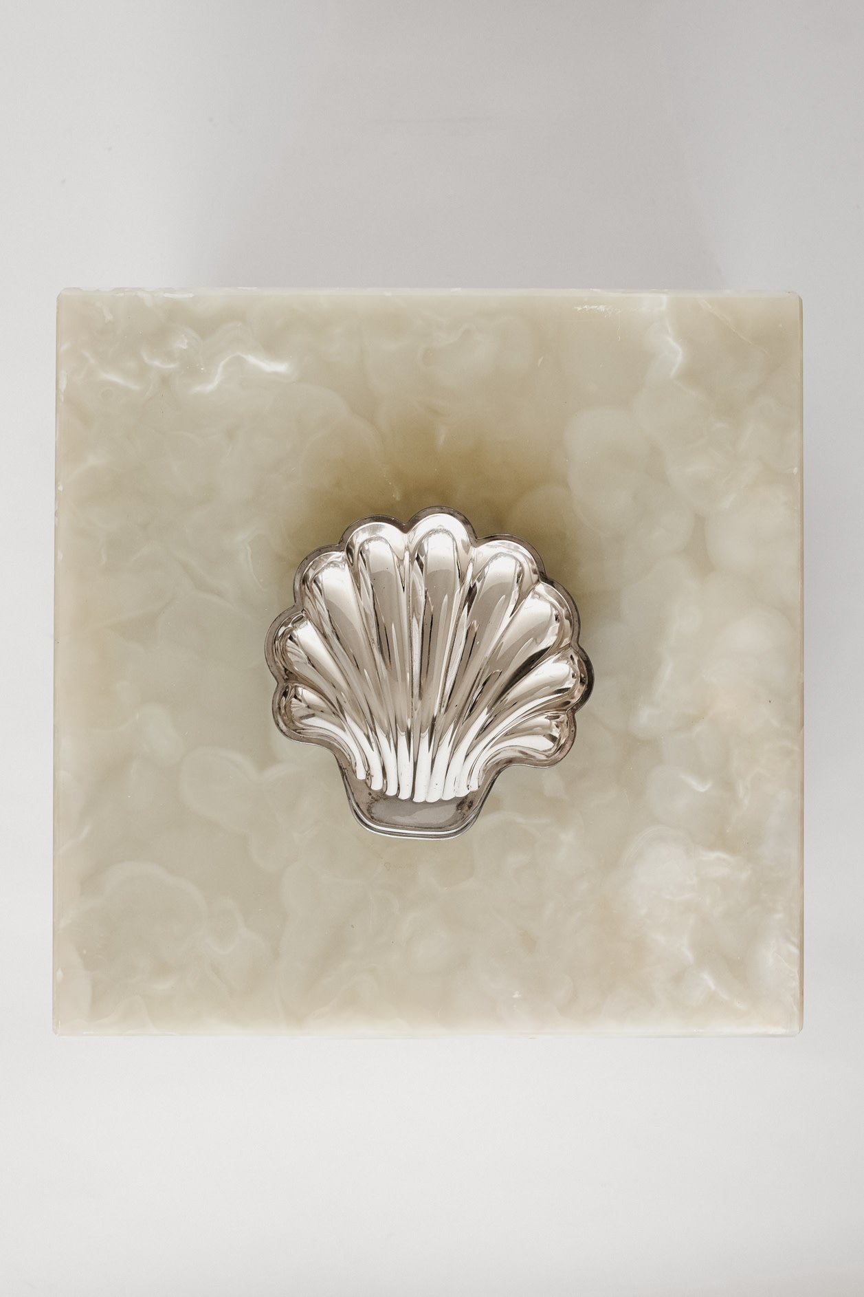 Silver-Plated Shell Dish by septembre studios | The Oblist