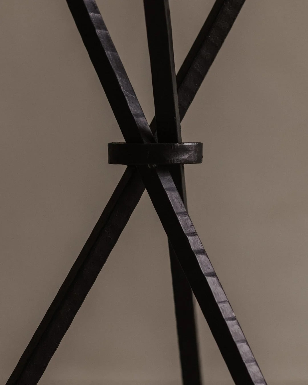 Wrought Iron Gueridon - Tripod