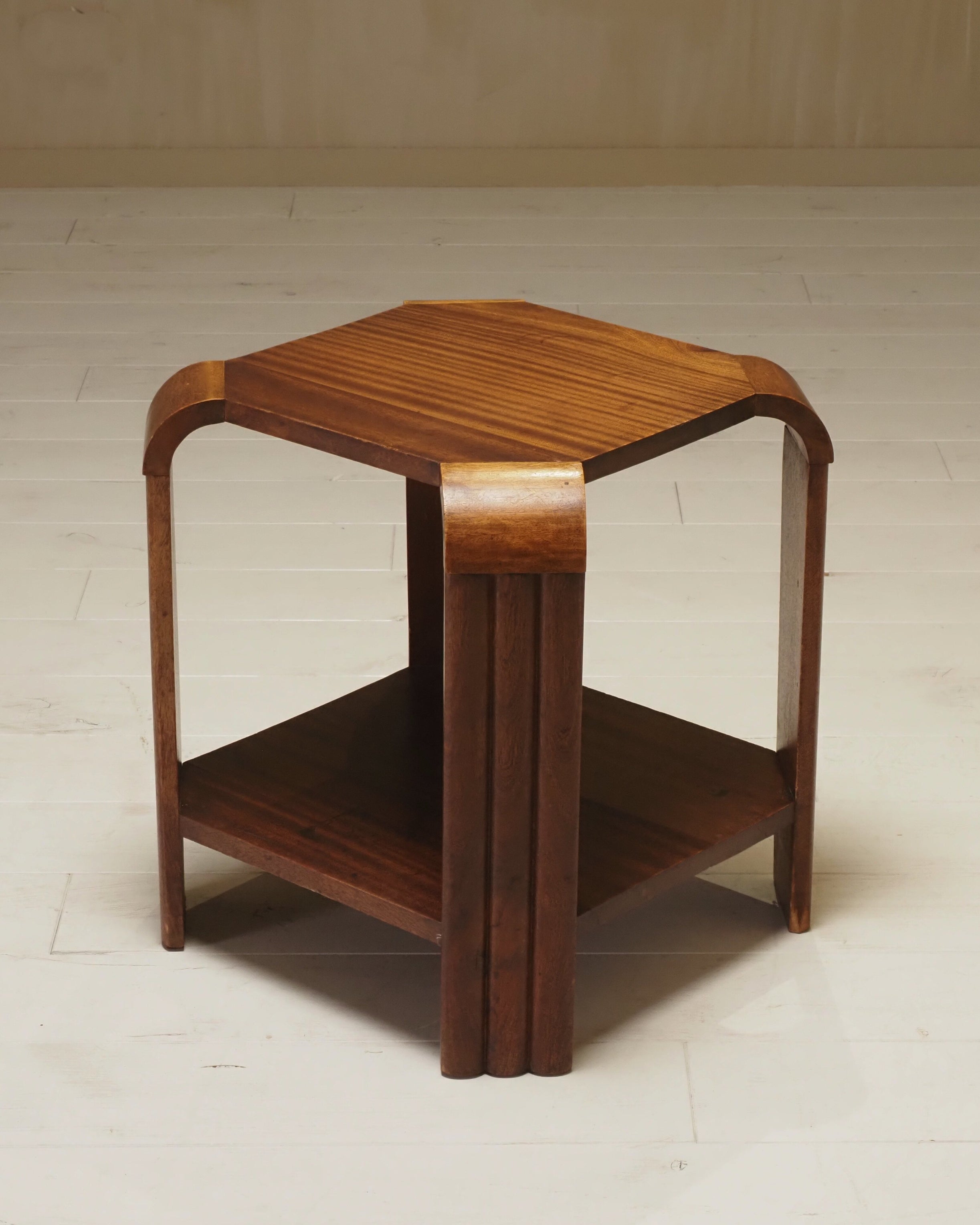 Art Deco side table, 1930s — lifestyle setting