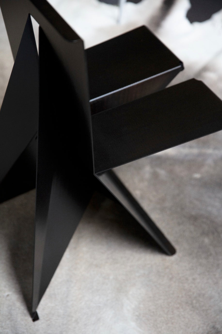 Fosa Chair in Steel — in context