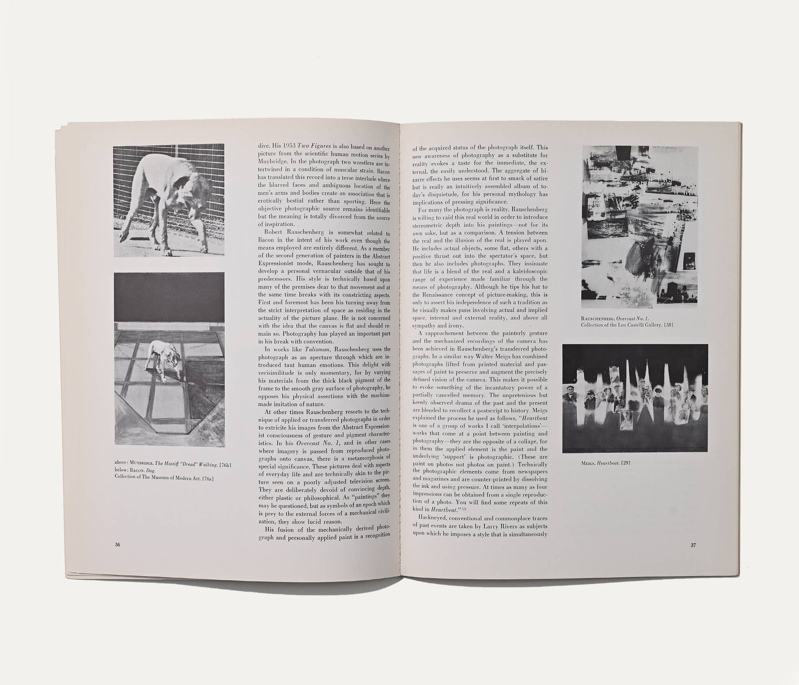 The Painter and Photograph, Van Deren Coke, 1964 Art Book — side angle