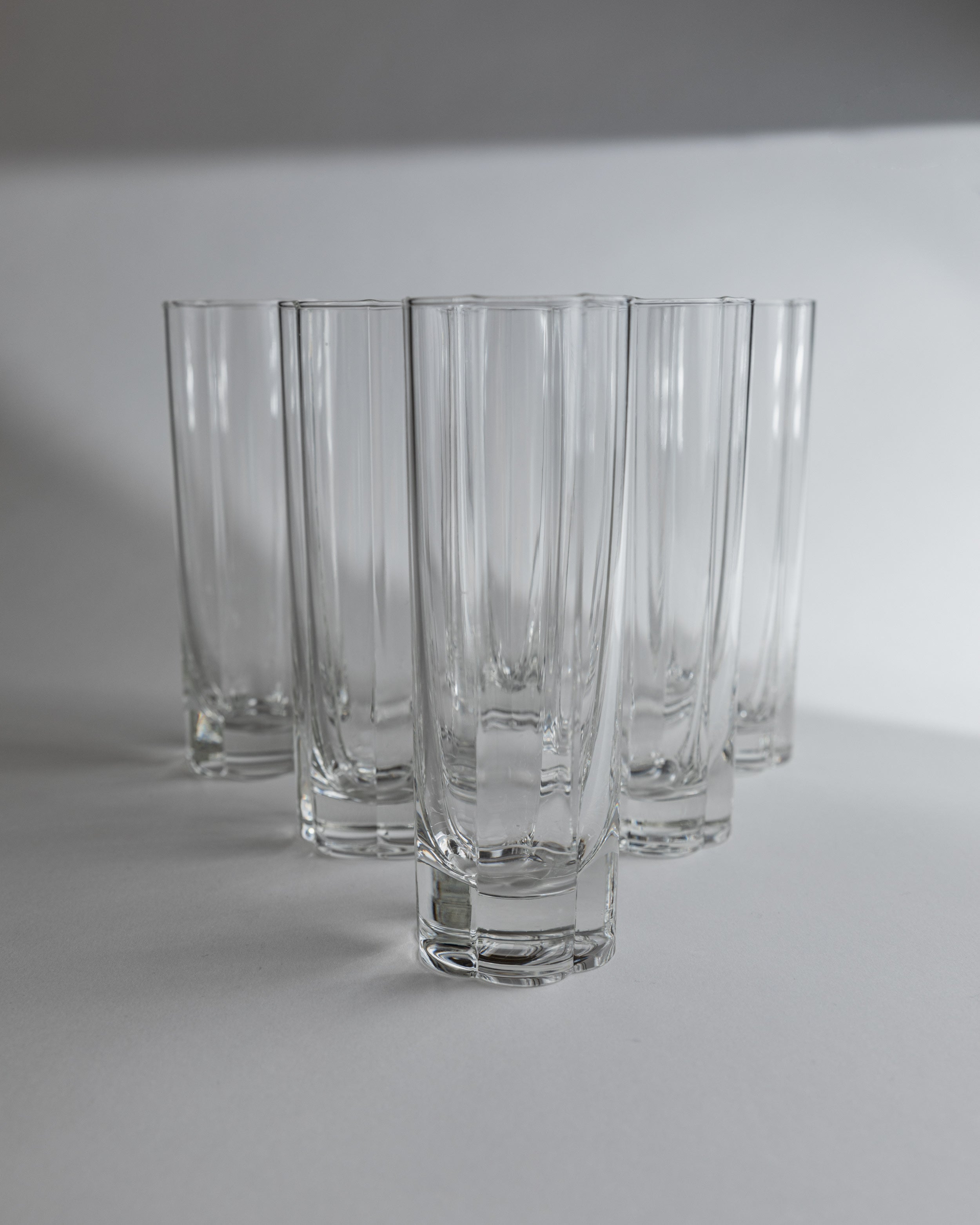 Ensemble de verres à boire de 6, Italie années 1980