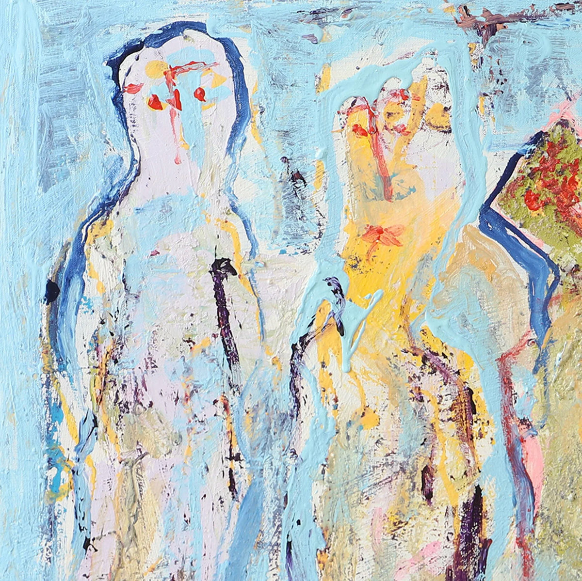 Figure Composition by Imre Antonyi (1932–2025) — side angle