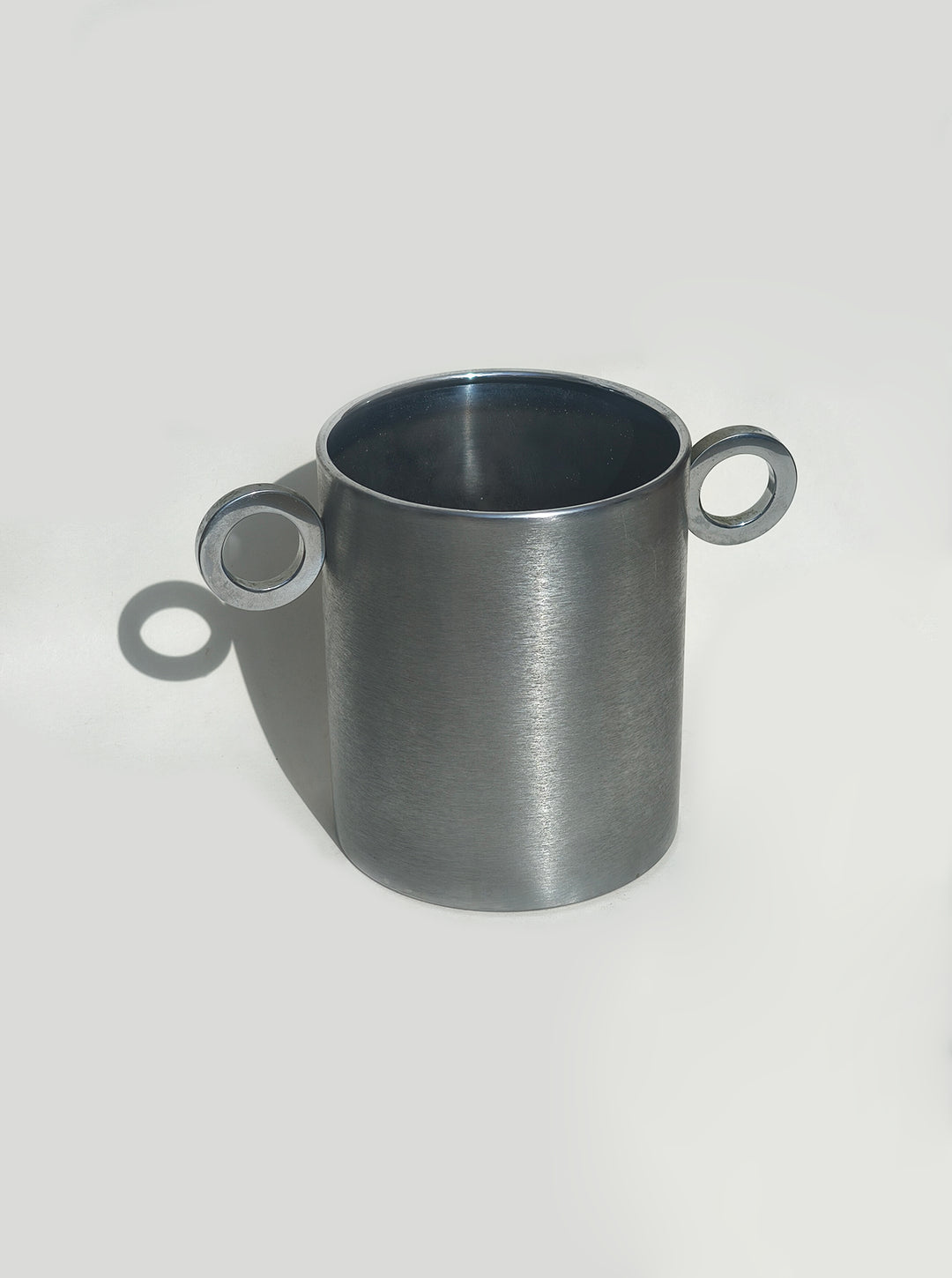 Steel Ice Bucket — detail view