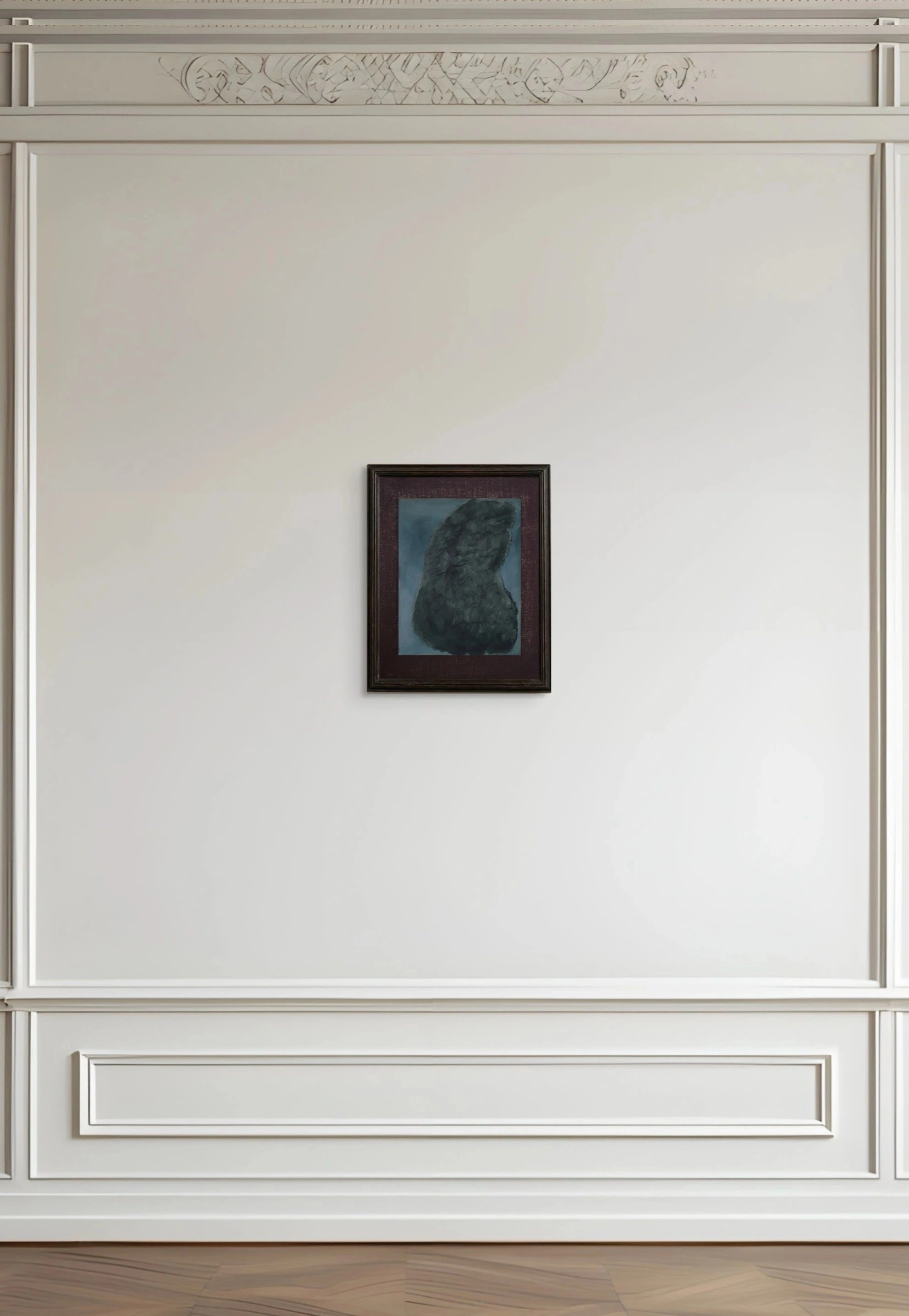 'la figue' painting — side angle