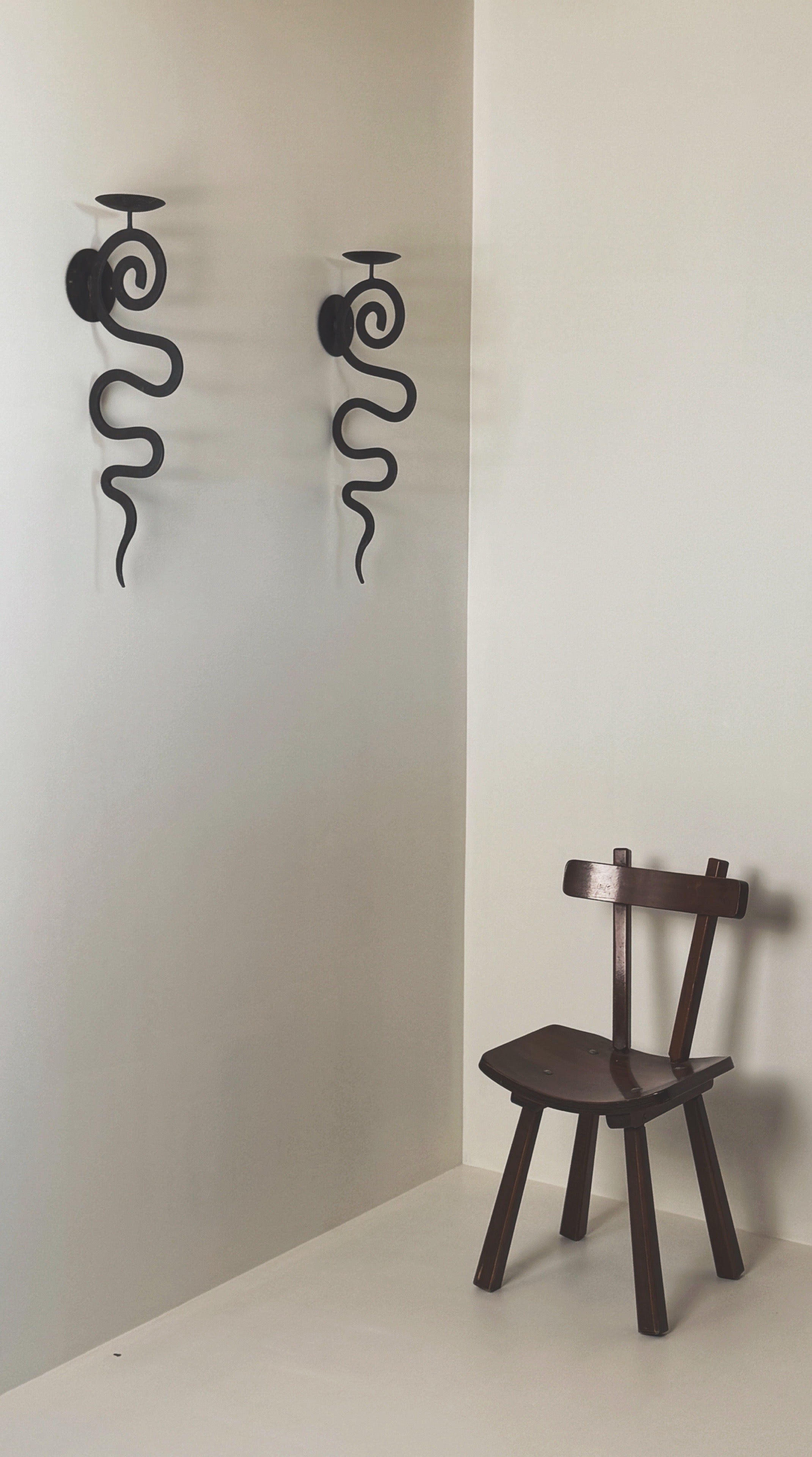 Pair of Large Antique Wall Sconces