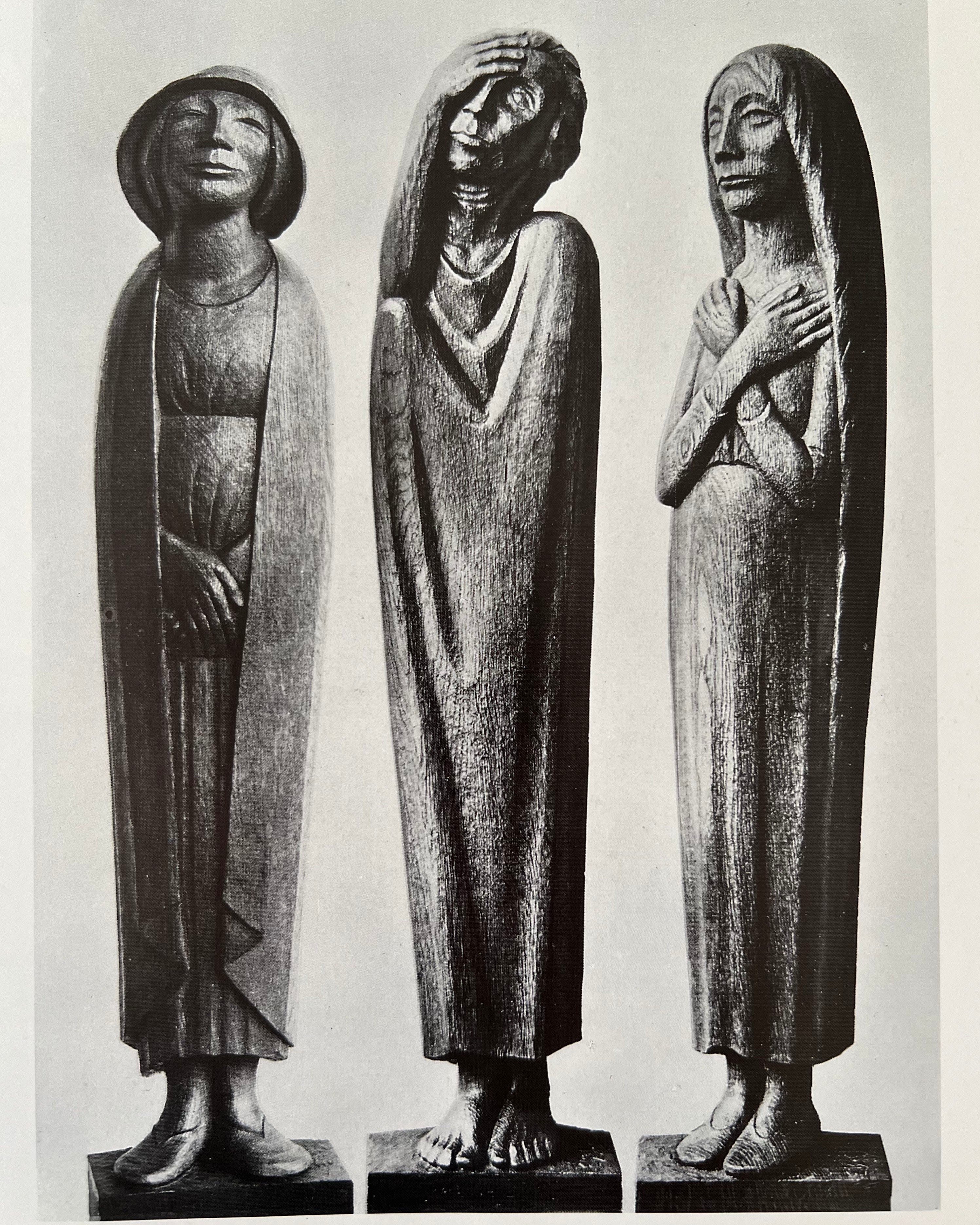 Ernst Barlach - Sculpture, Vintage Art Book, 1985 — view 10
