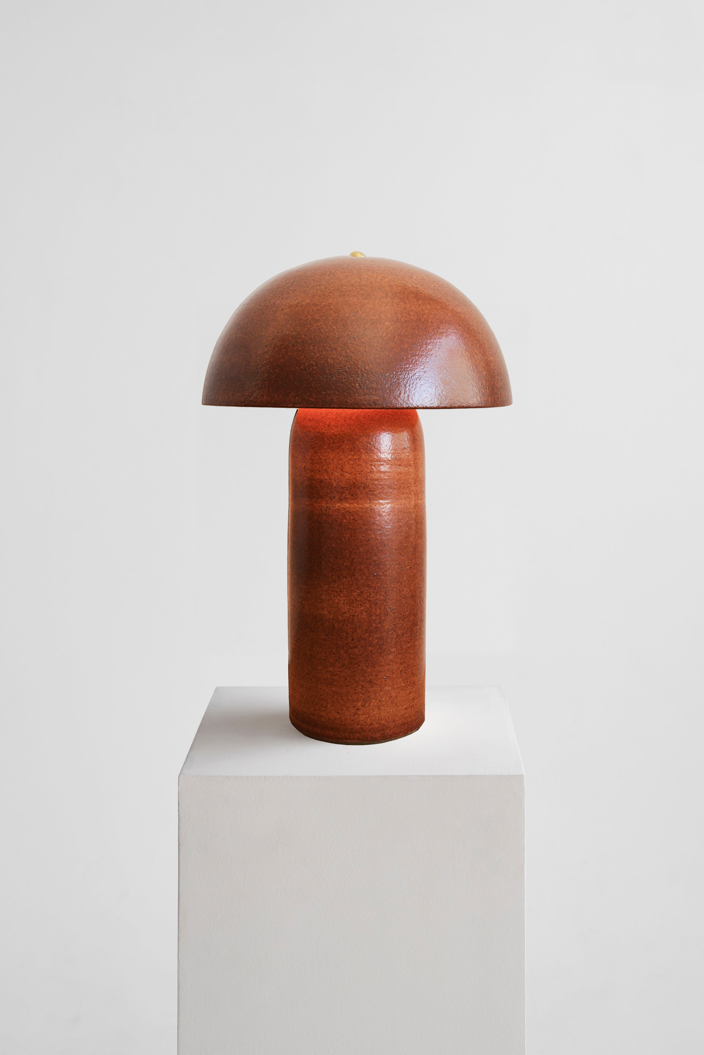 Shino Tera Lamp — detail view