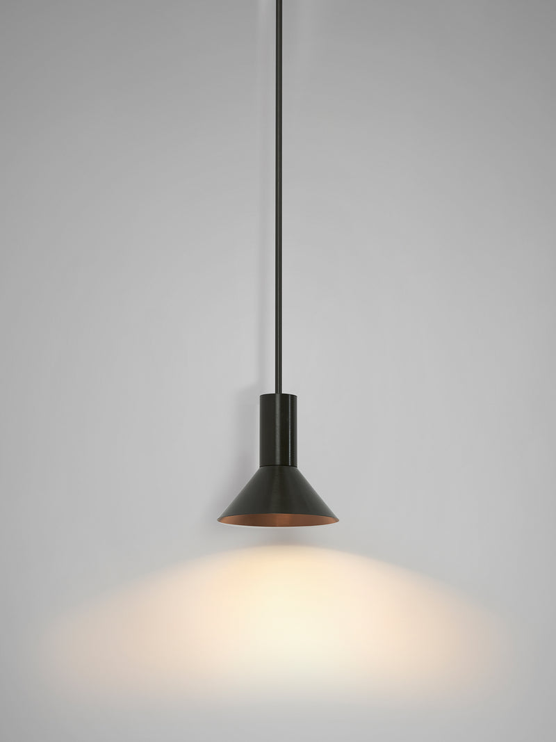 TORRES Pendant Short by CTO Lighting | The Oblist — black metal finish, modern design