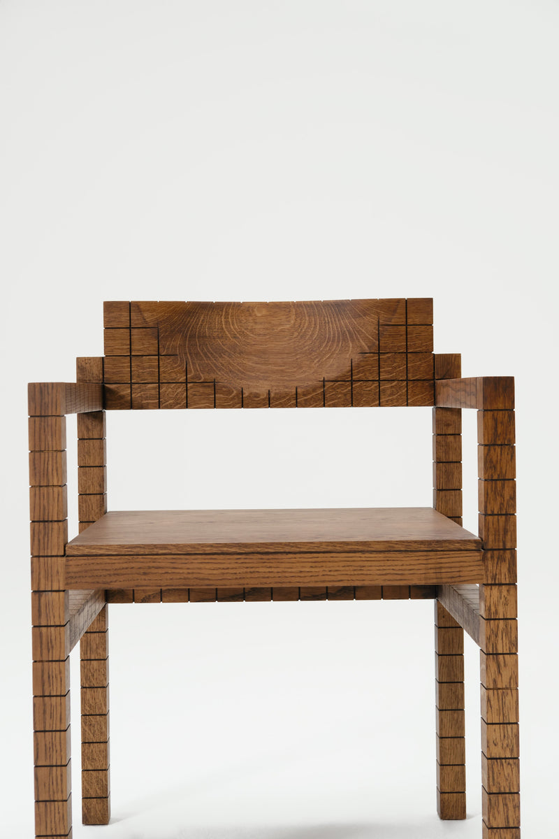 Mosaico Chair (arm-rest) — detail view