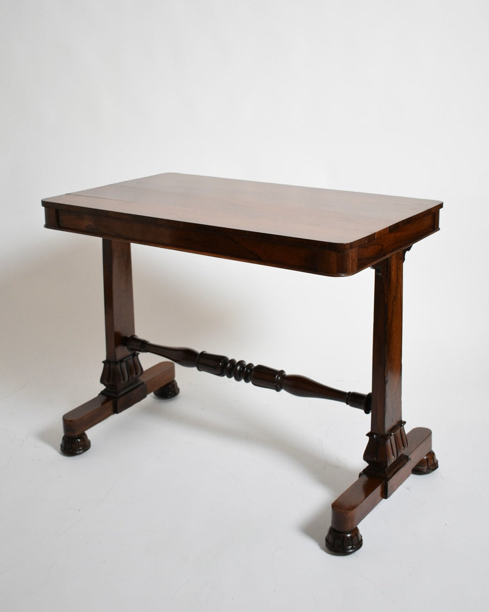 Victorian Mahogany Console Table, 1910s