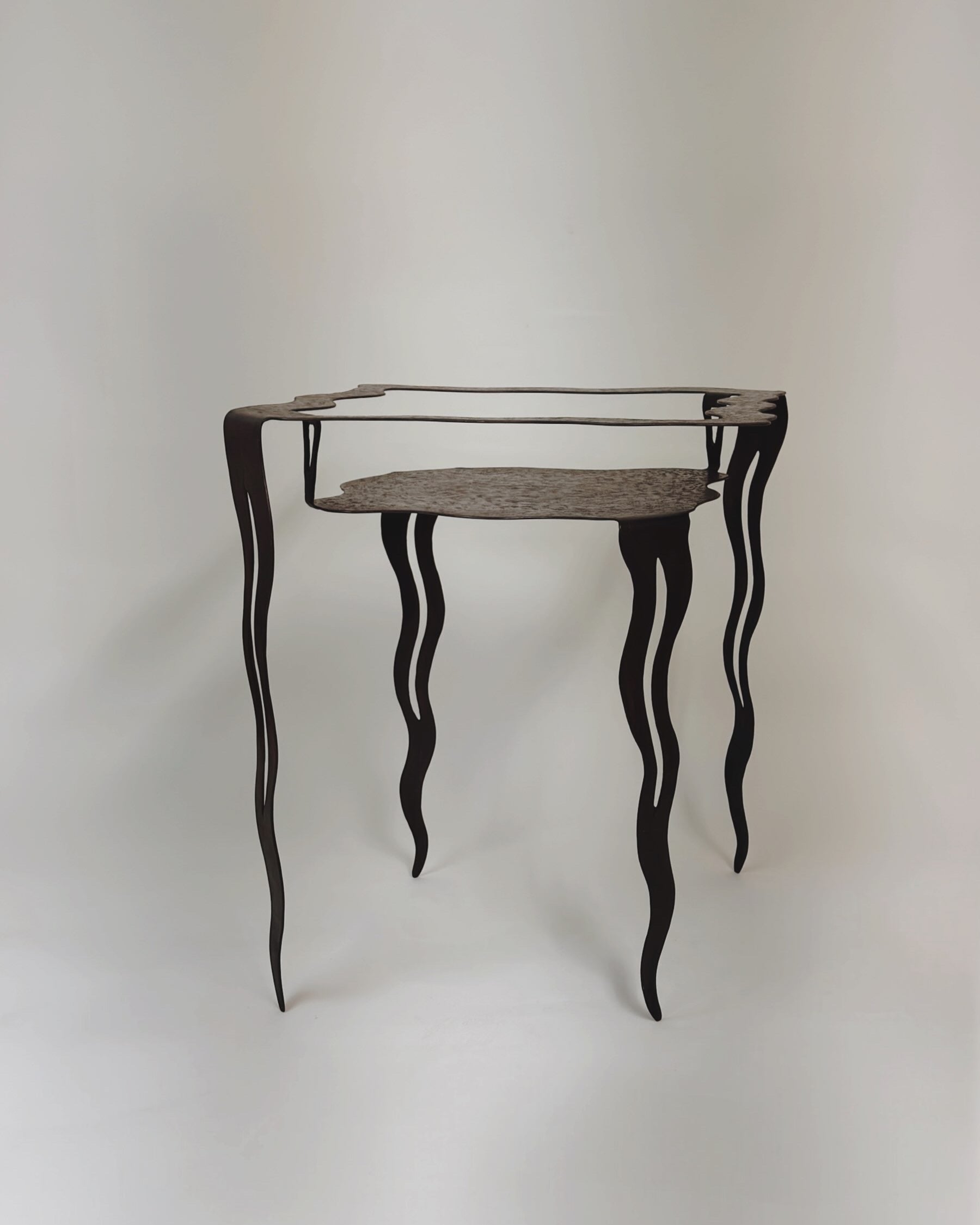 Steel Console Table by Arnaud Maurer by Myakin | The Oblist