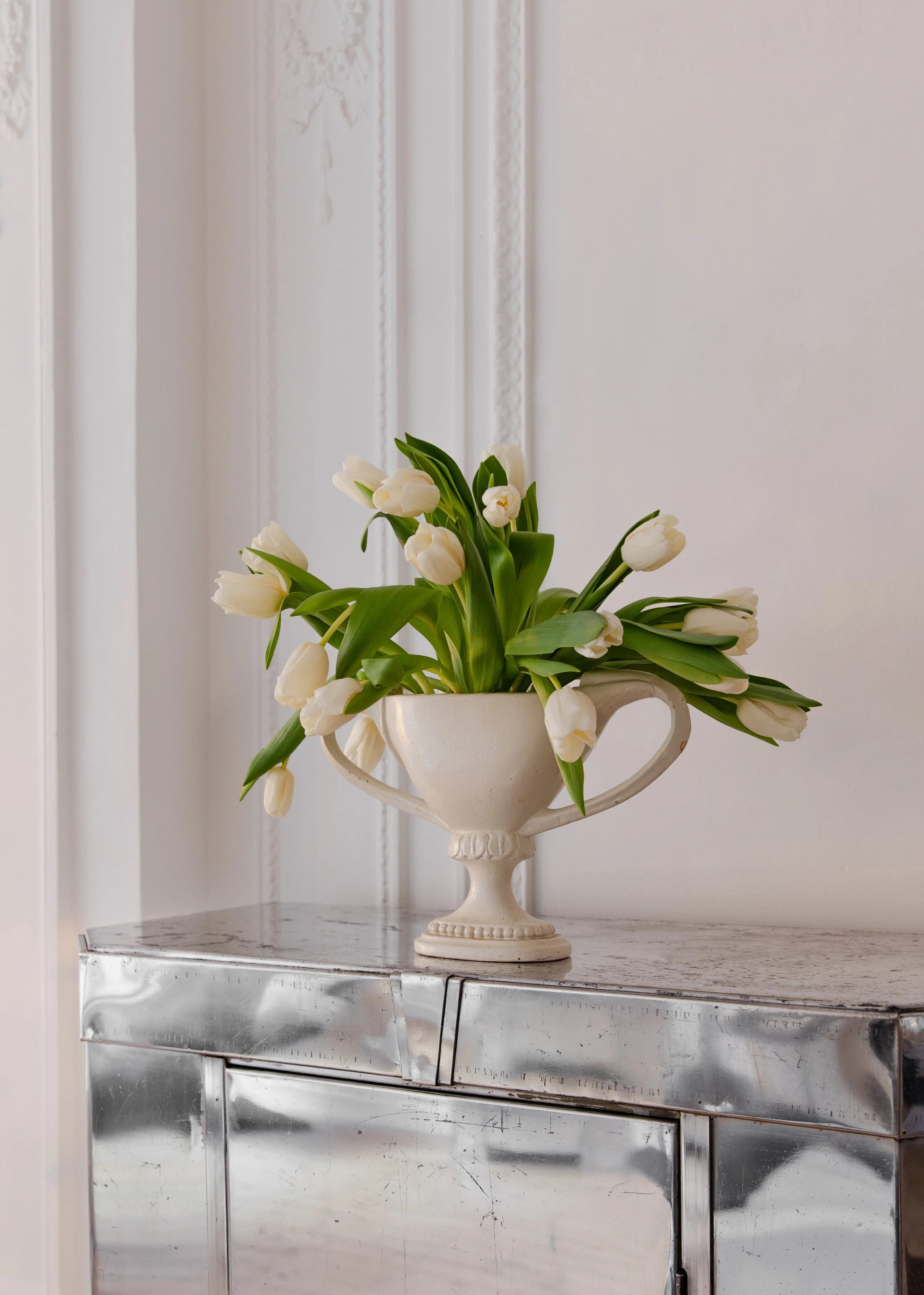 Orchid-Handled Vase by Porter Studio | The Oblist