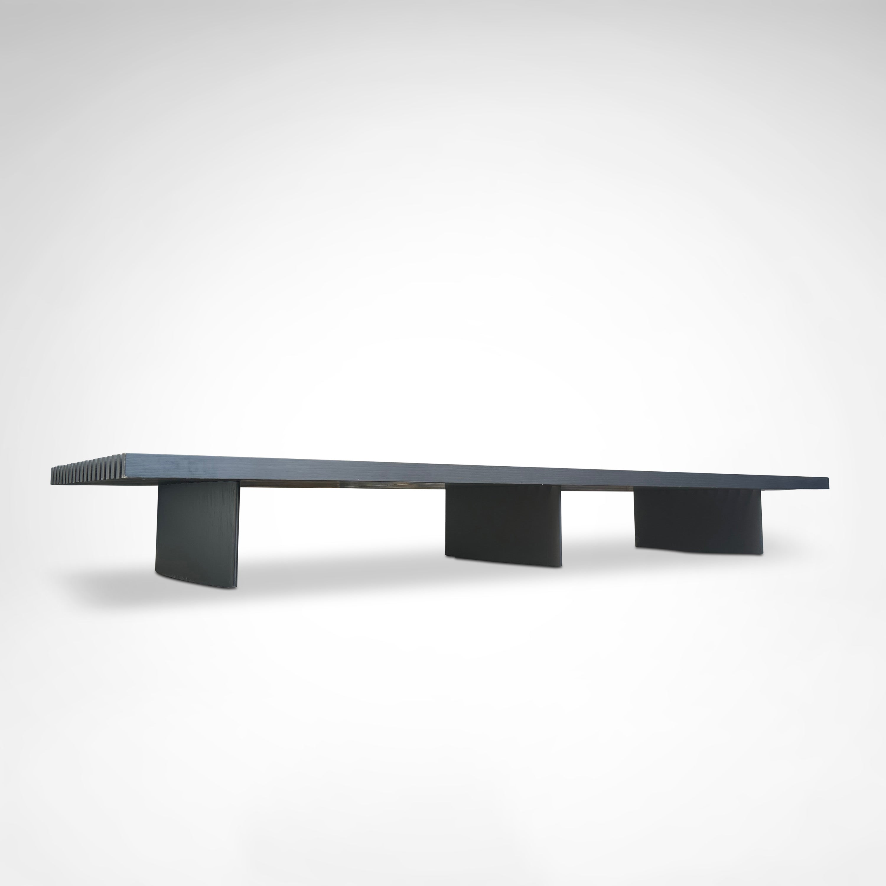 514 Refolo Tokyo seating bench by Charlotte Perriand for Cassina 2000s — lifestyle setting
