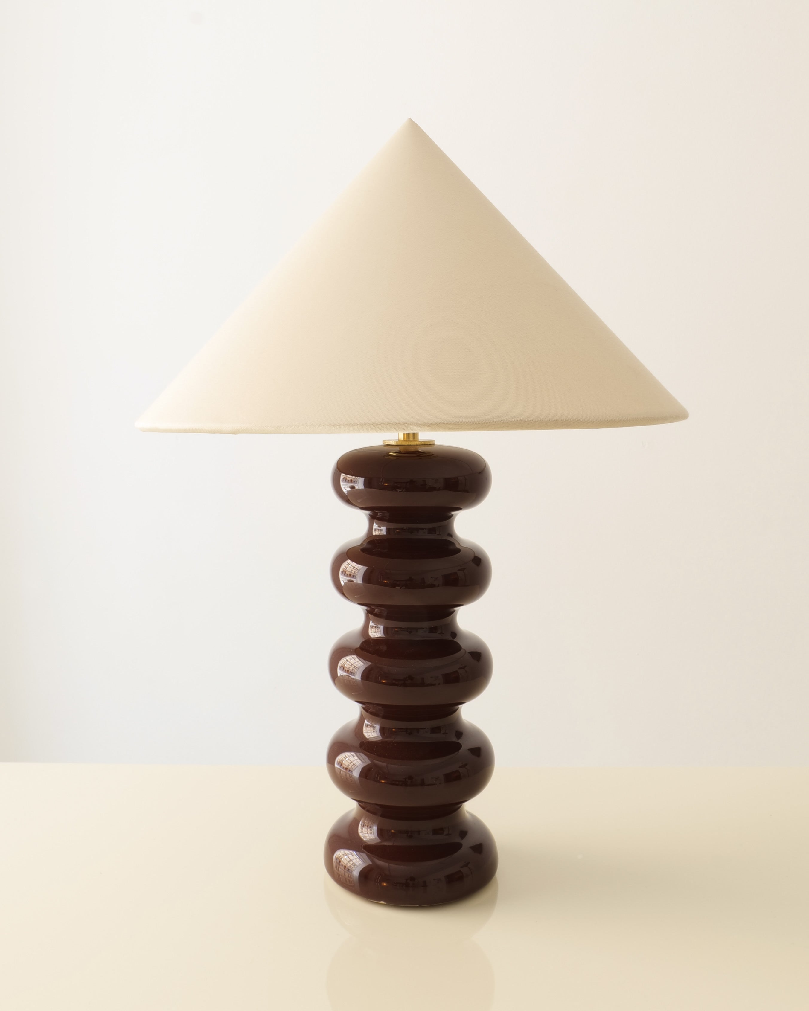 Sculptural Ceramic Table Lamp