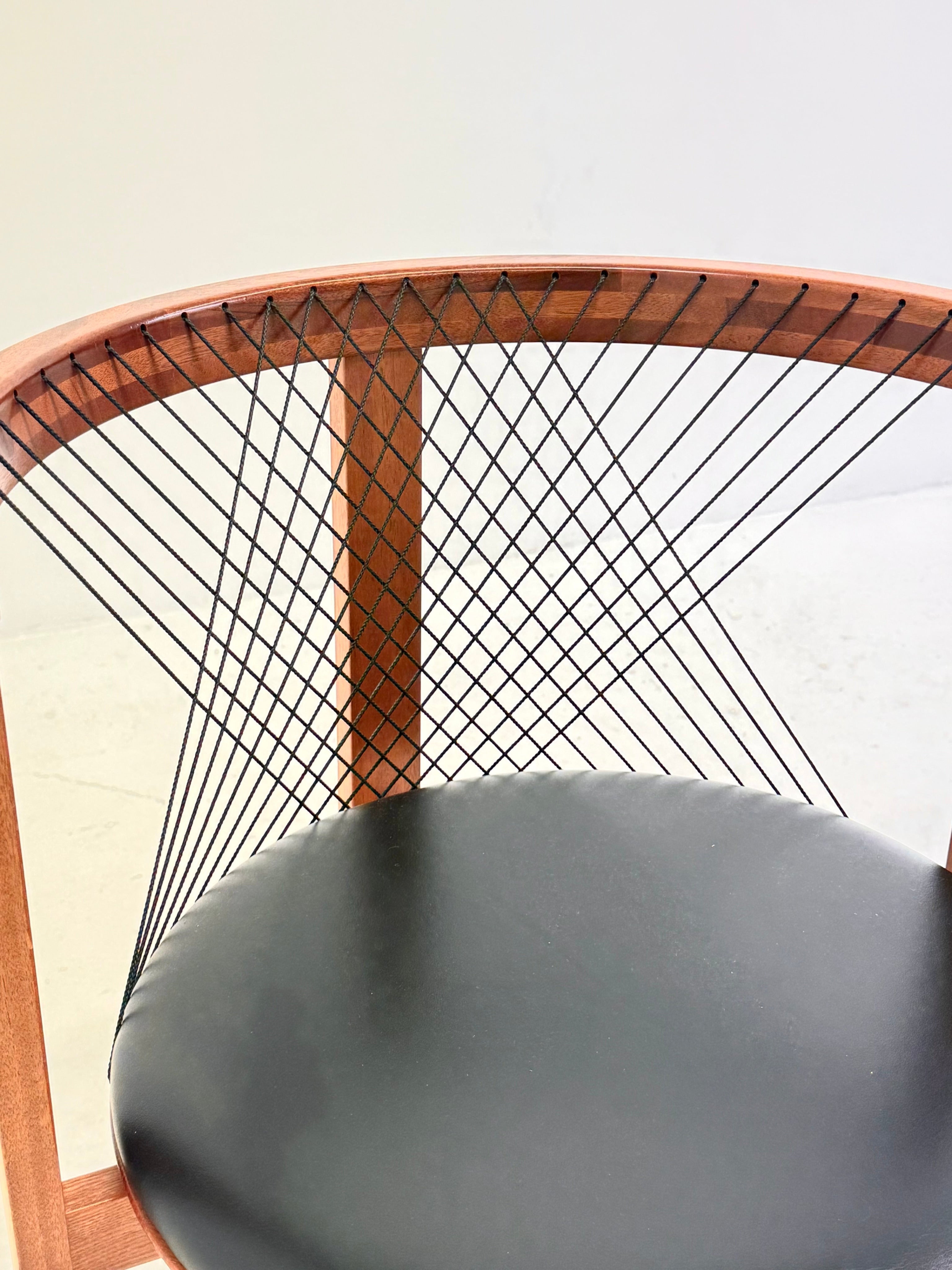 Set of Tranekær String chairs by Niels Jørgen Haugesen — view 10