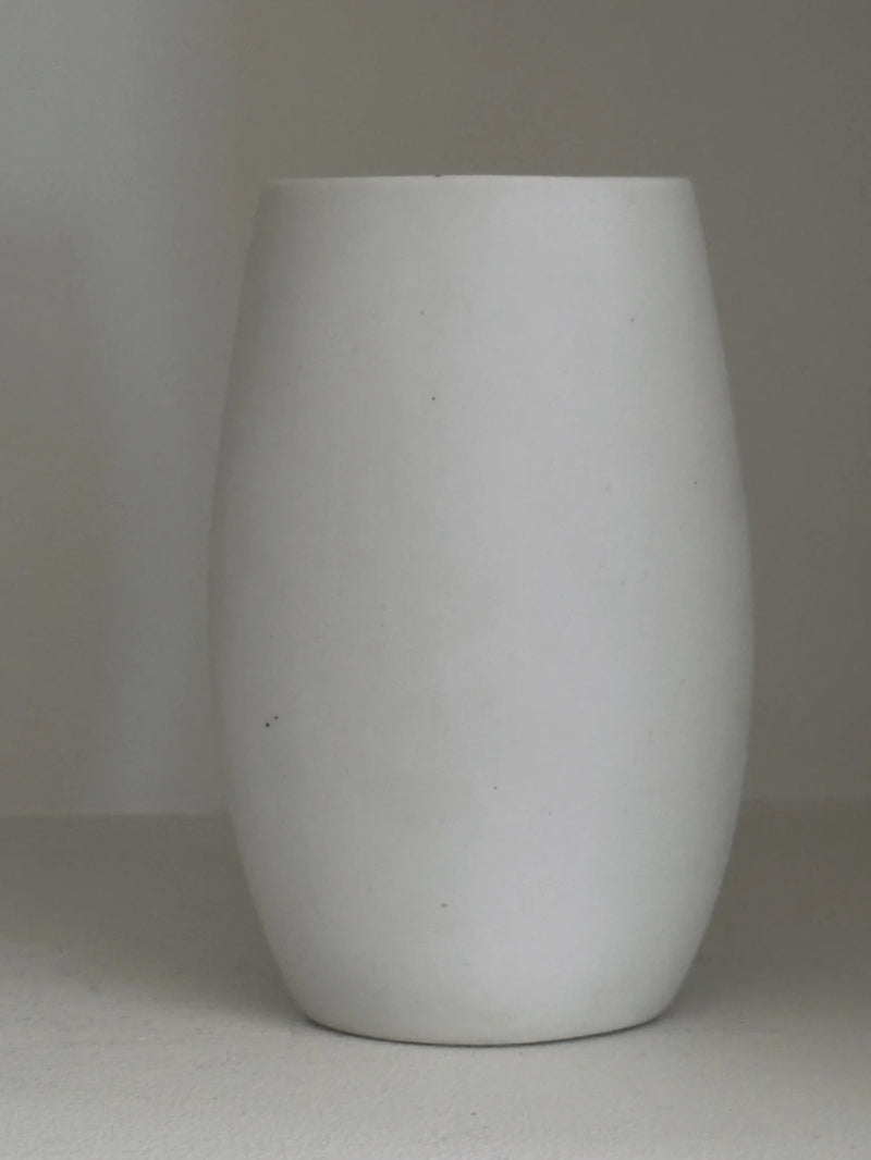 Pale Blue Vase with Silver Inlaid Florals — close-up of floral inlay detail