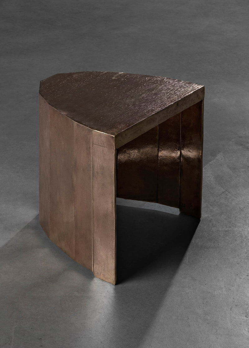 HY [b] - Sculptural Stool by studiokhachatryan | The Oblist — handcrafted metal design