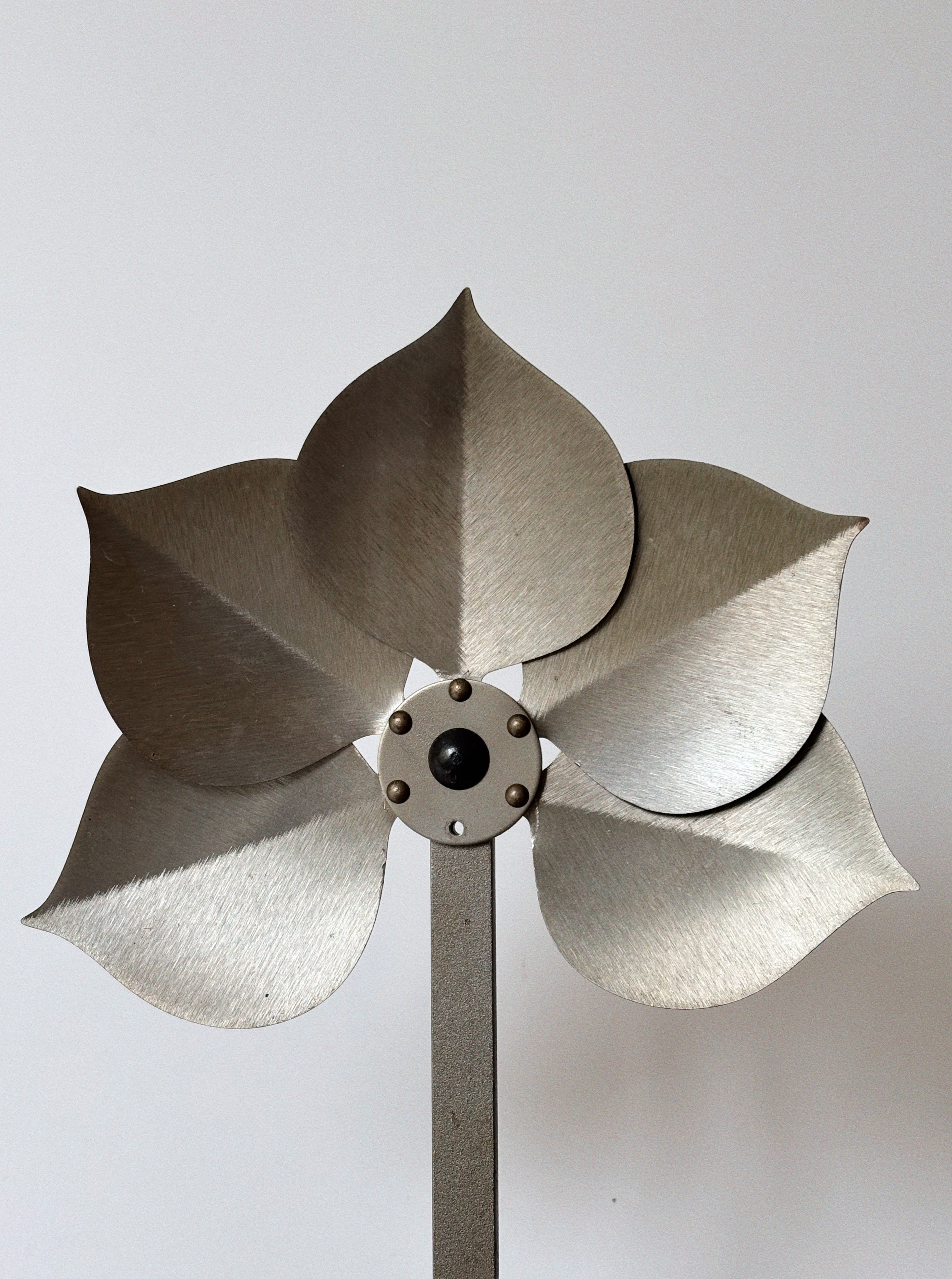 Metal Flower Wall Candleholder — in context