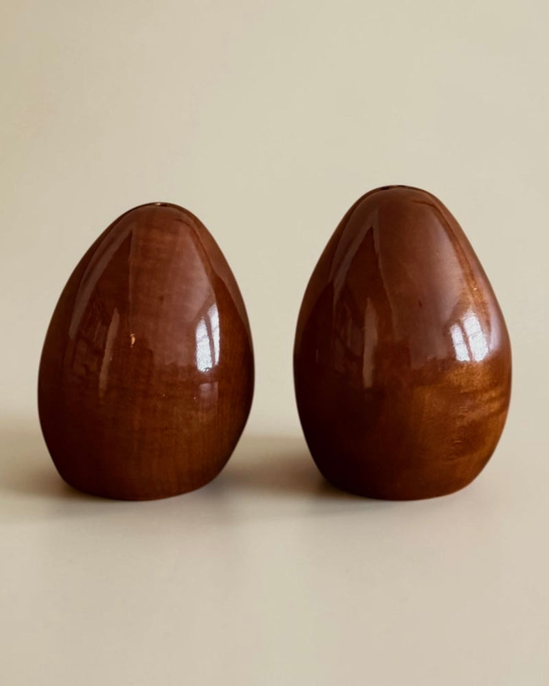 High Gloss Danish Salt & Pepper Set by Flock Studio | The Oblist