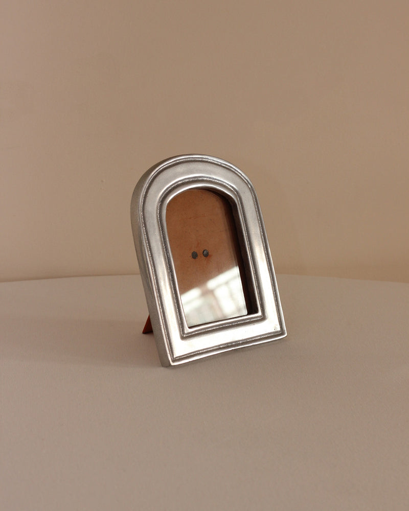 Pewter Photo Frame — side angle