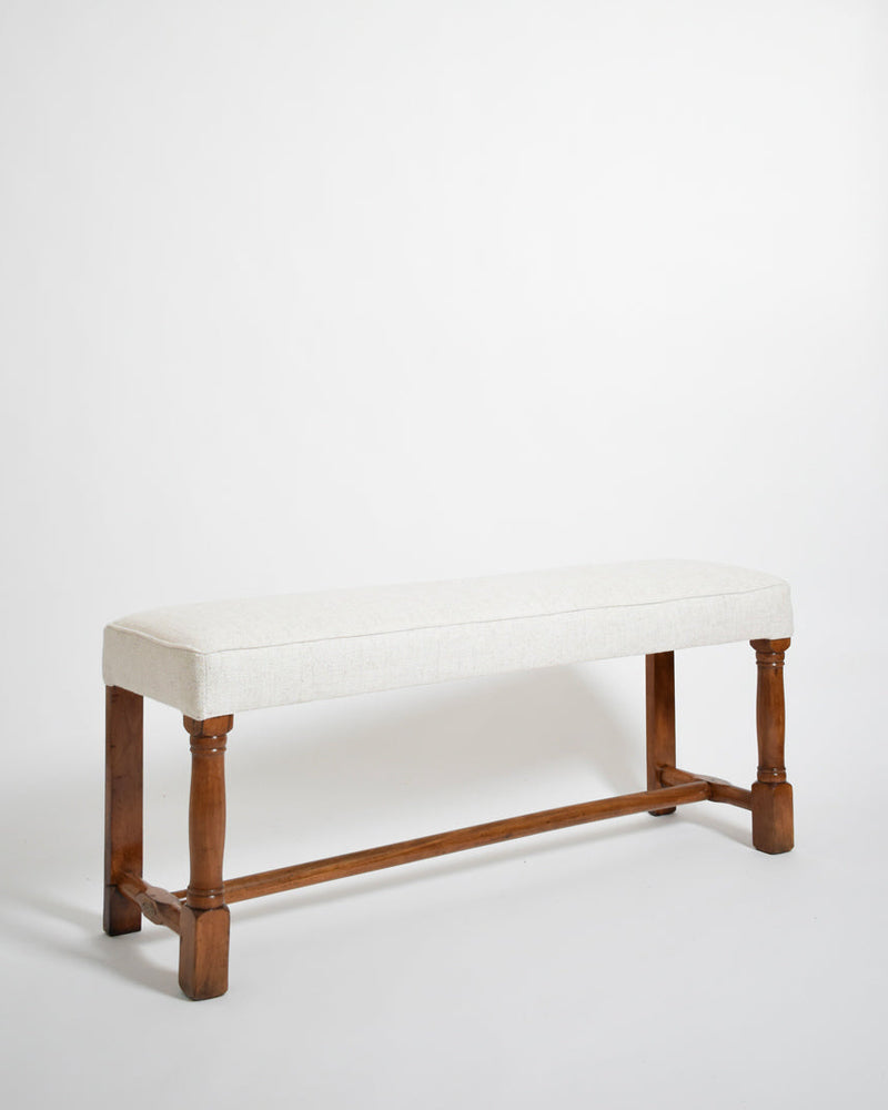 Beechwood piano stool, 1910s by Barracuda Interiors | The Oblist