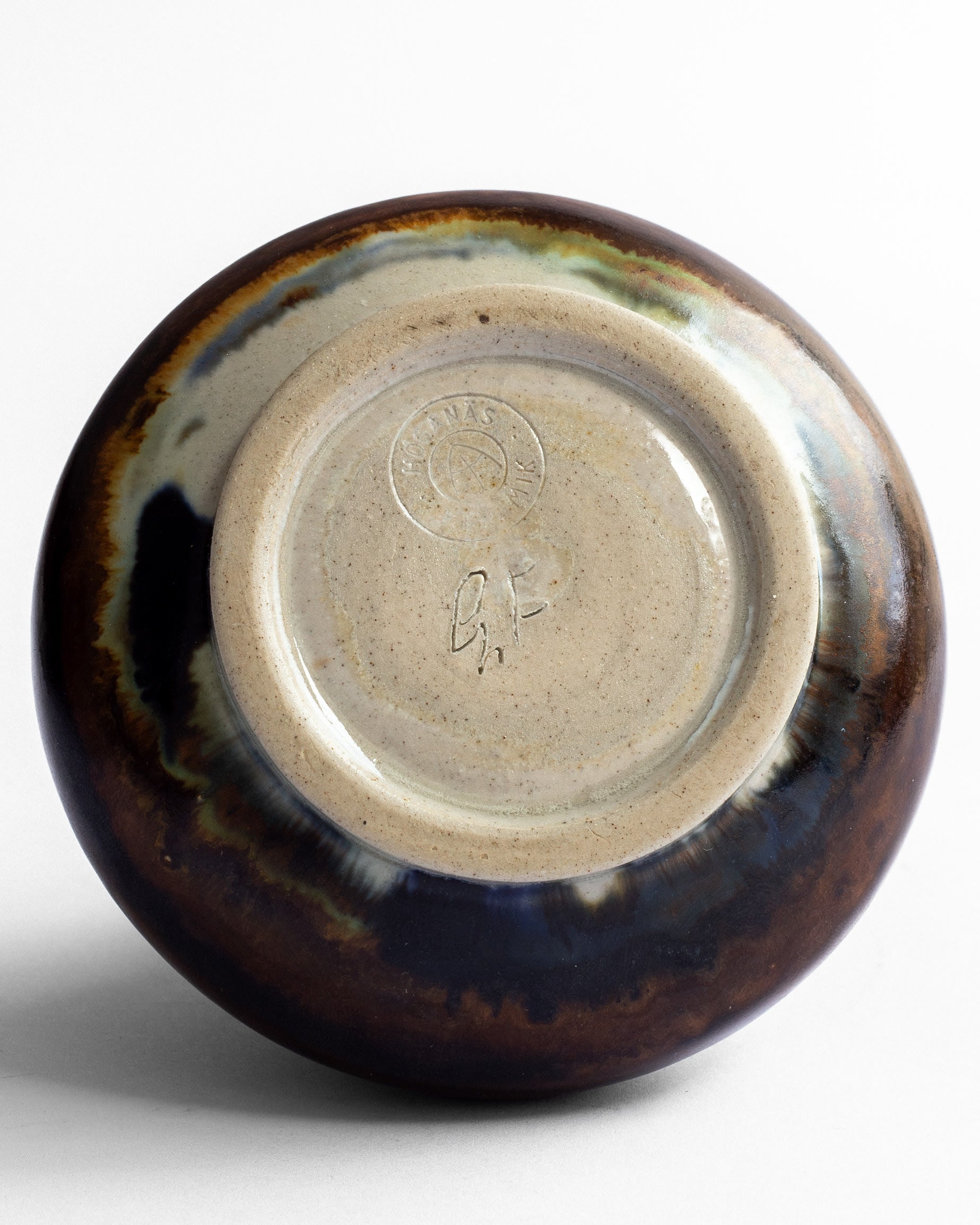 Studio Pottery Set, Höganäs, Sweden, 1970s — alternate view