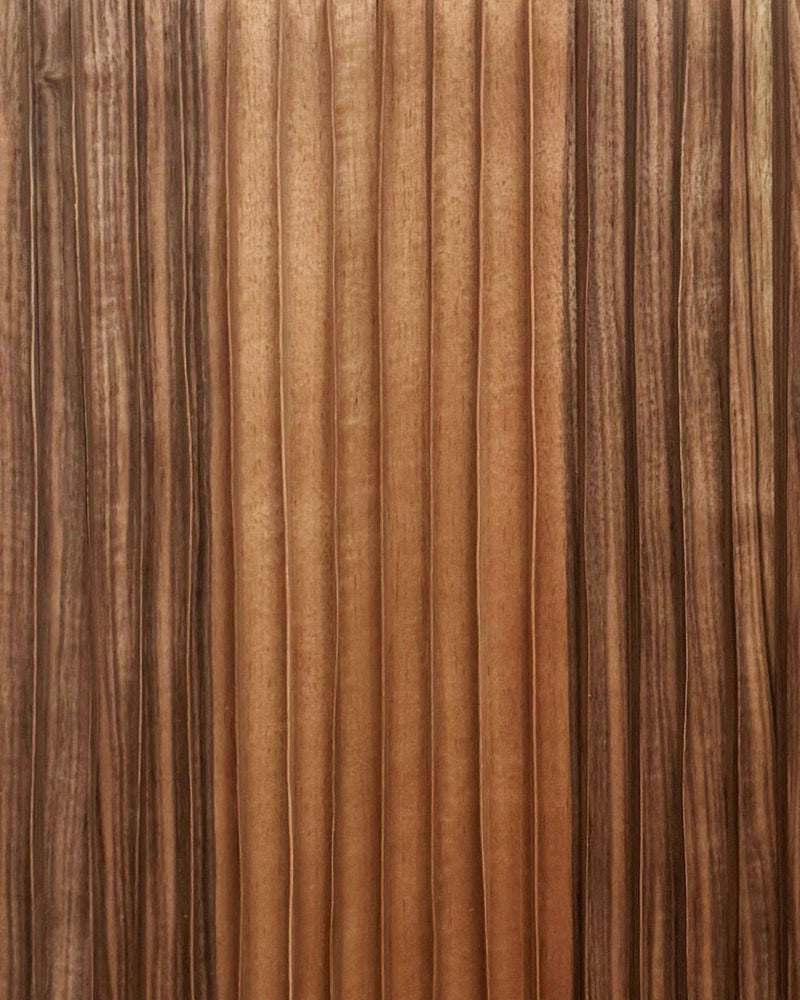'Rhythm' Wood Veneer Work - Mid-Century Modern Style — detail view