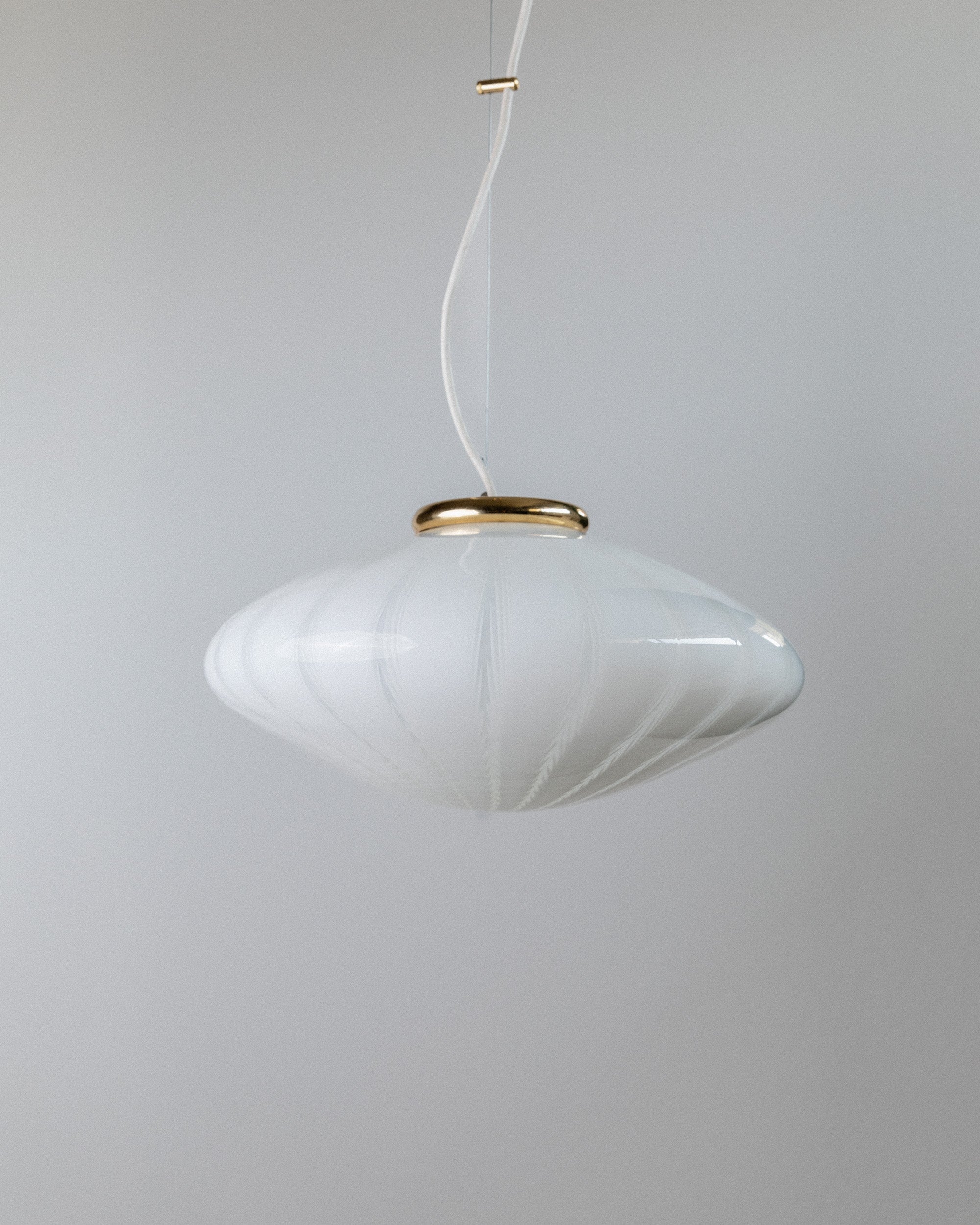 Murano Glass Ceiling Lamp, Italy 60s