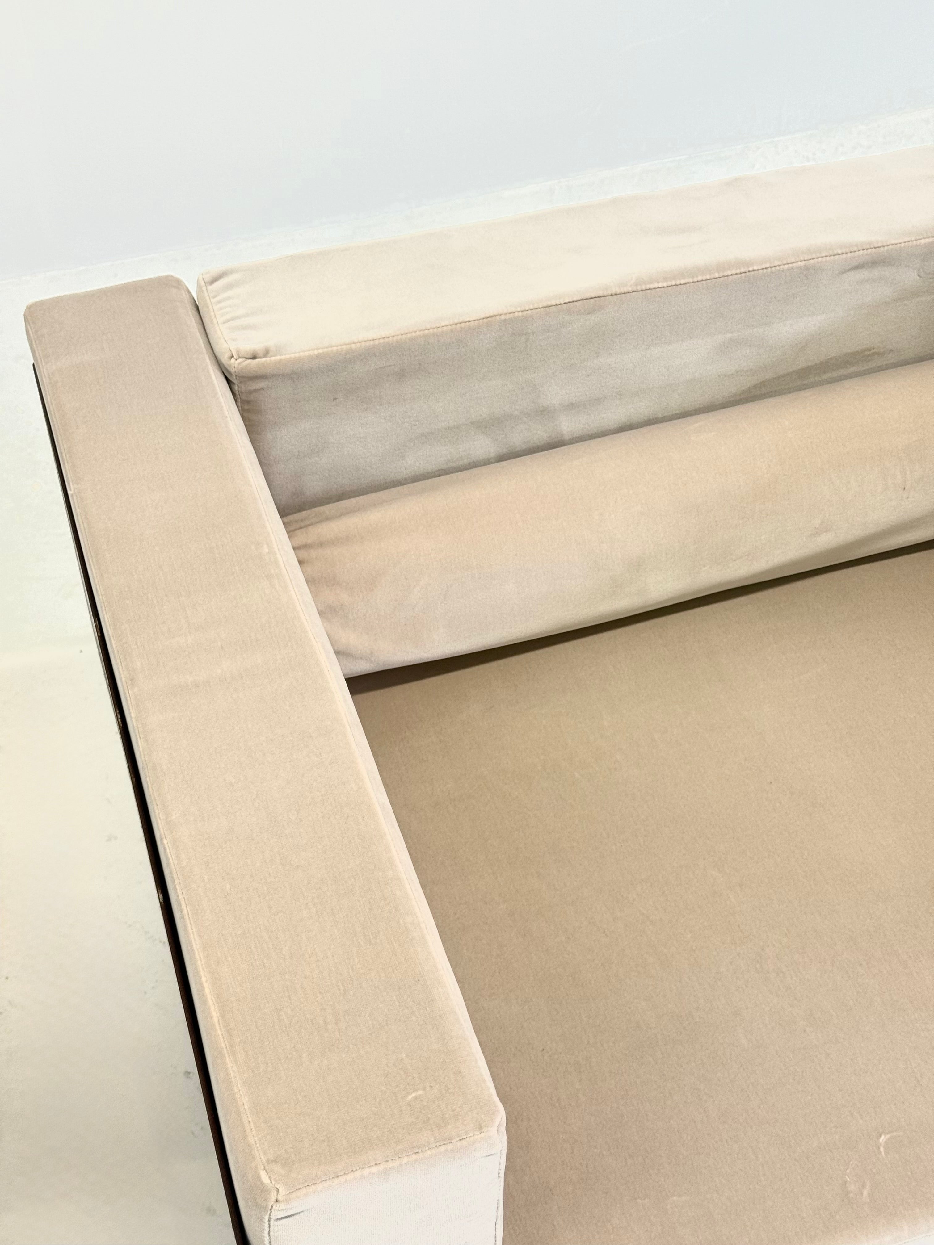Sculptural Italian metal lounge chair — view 11