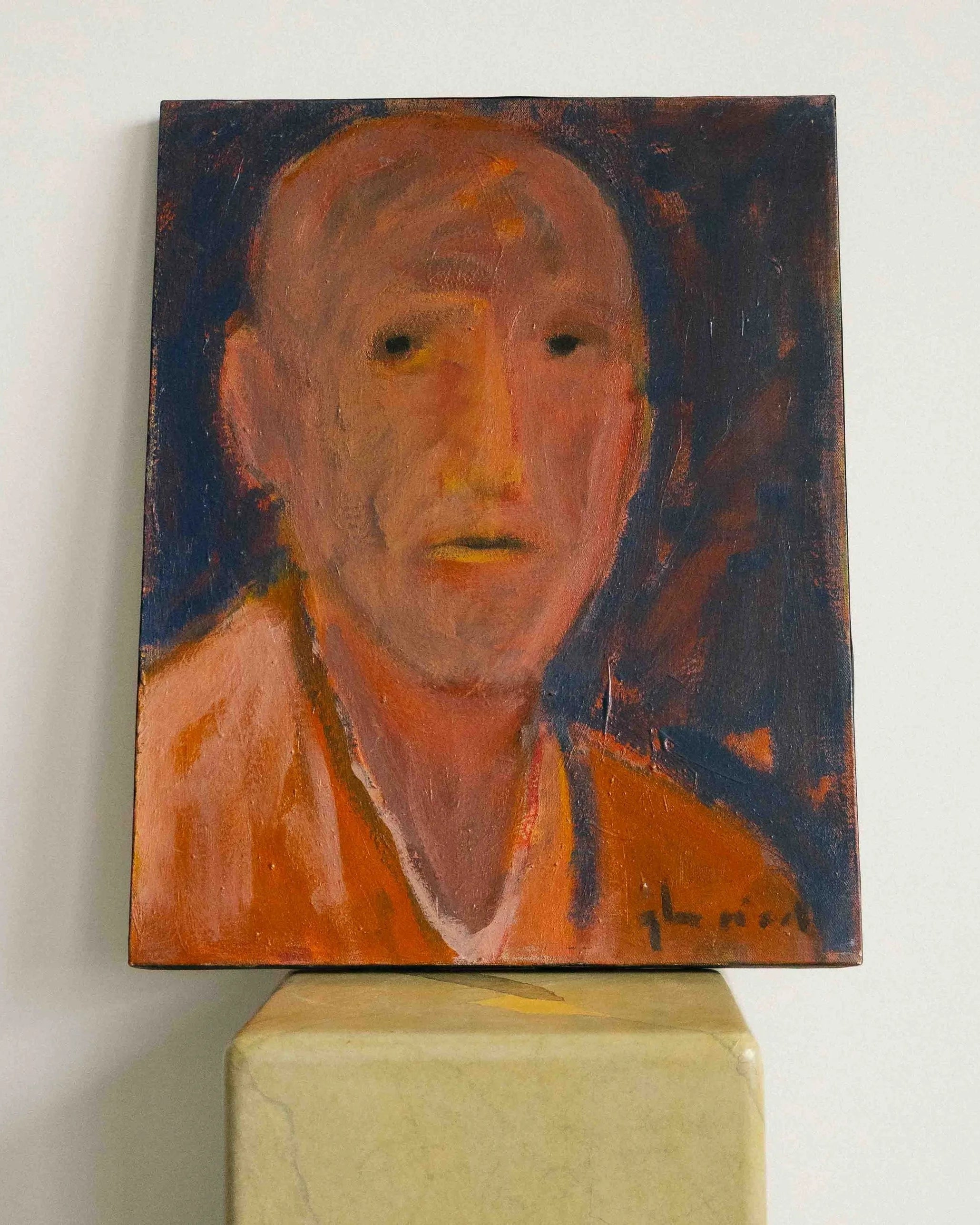 Glen Nicoll — Untitled Portrait (Oil on Canevas) - 1990s by Séjour Studio | The Oblist