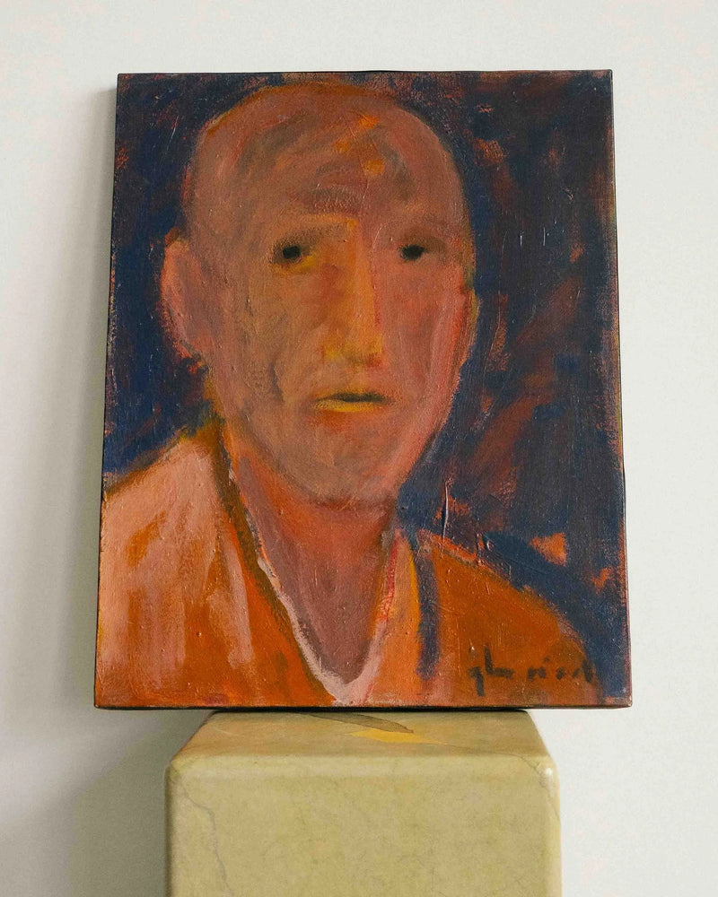 Glen Nicoll — Untitled Portrait (Oil on Canevas) - 1990s by Séjour Studio | The Oblist