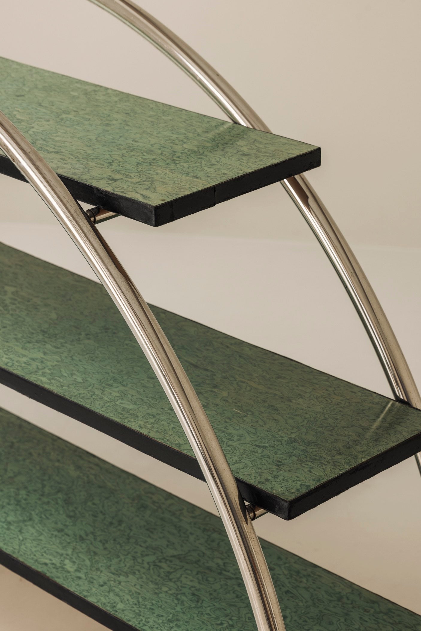 Modernist Vintage Shelving Unit, France, 1970s — lifestyle setting